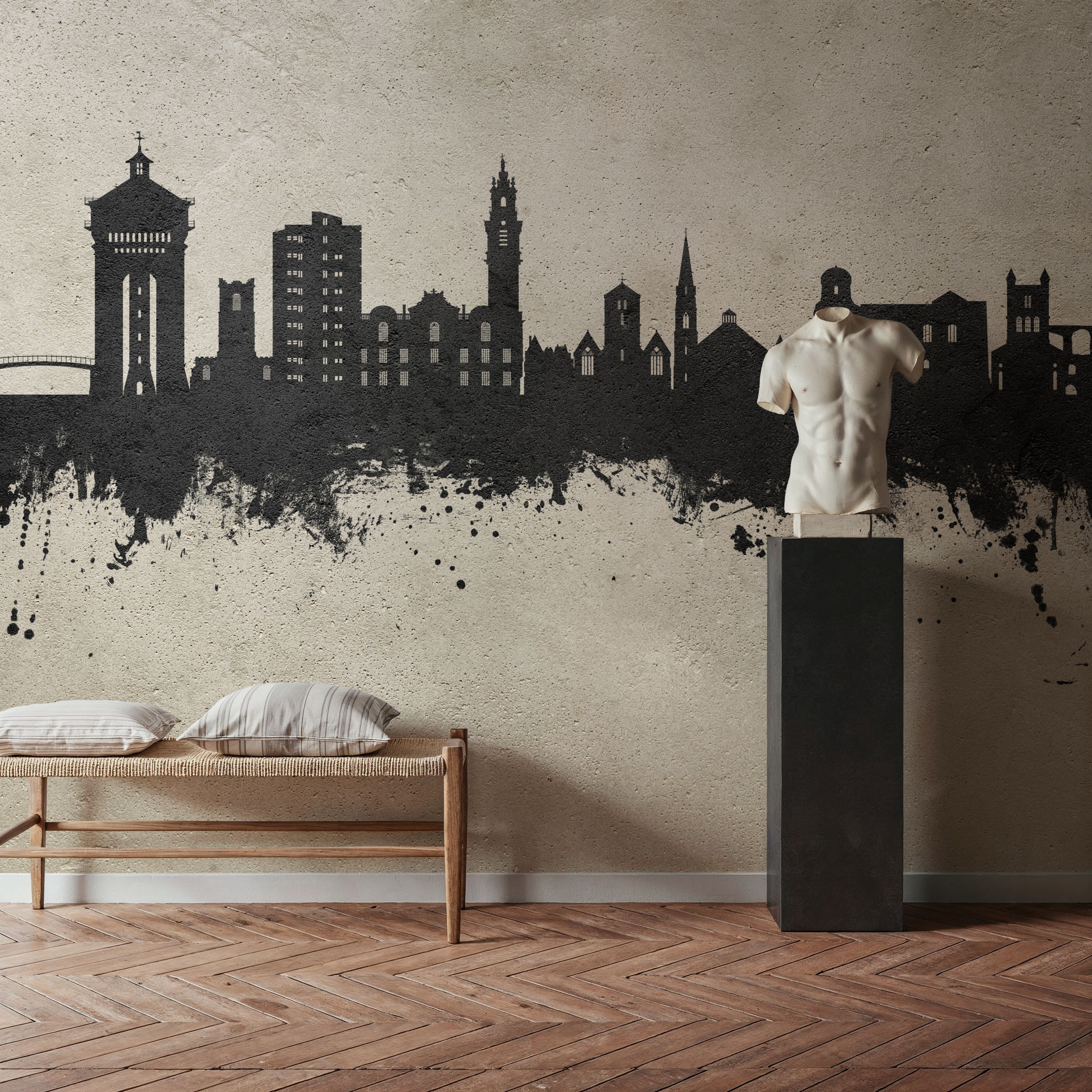 Colchester England Skyline Concrete