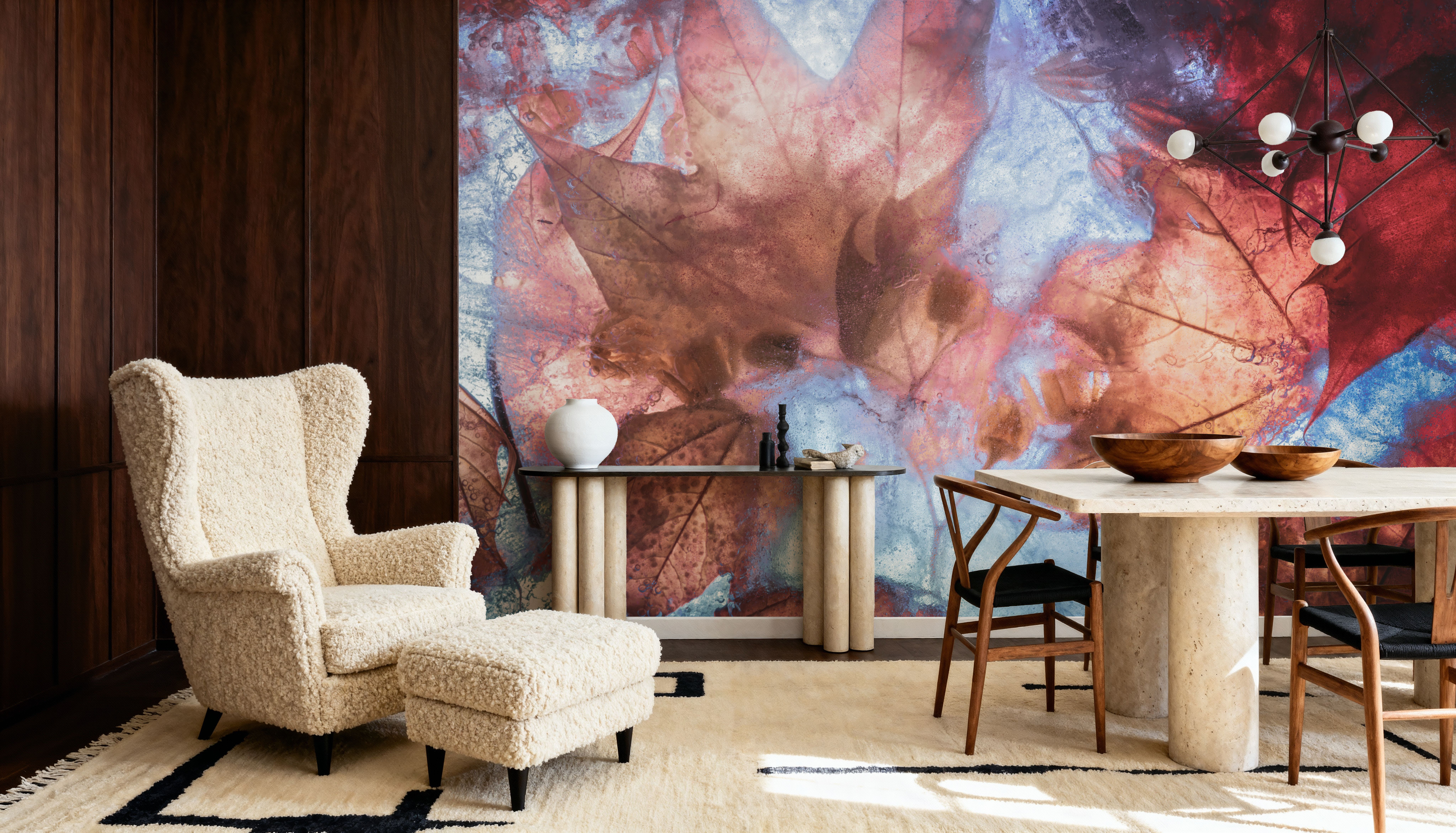 Frozen Autumn, Wallpaper