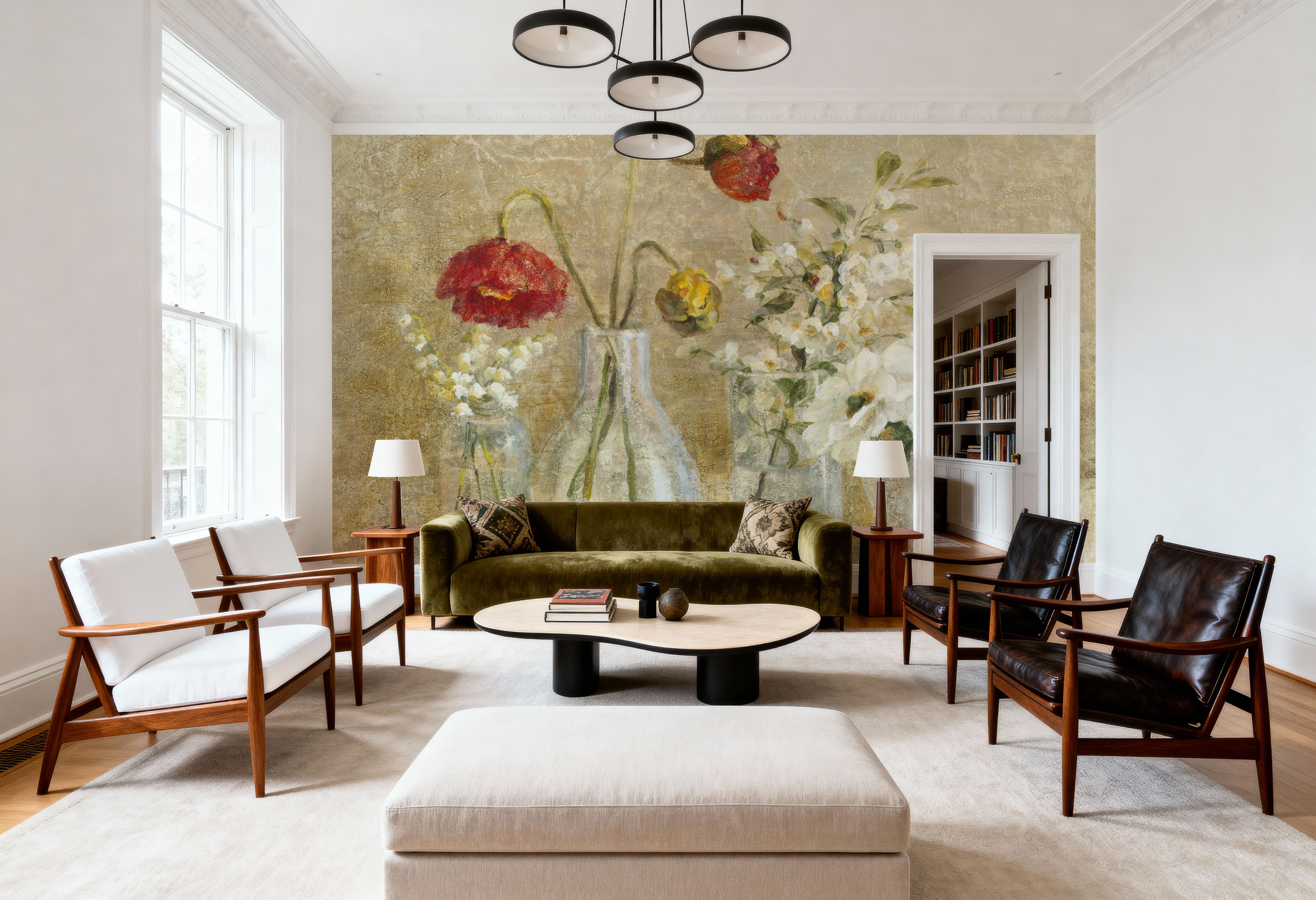 Spring Flowers in Vasesa