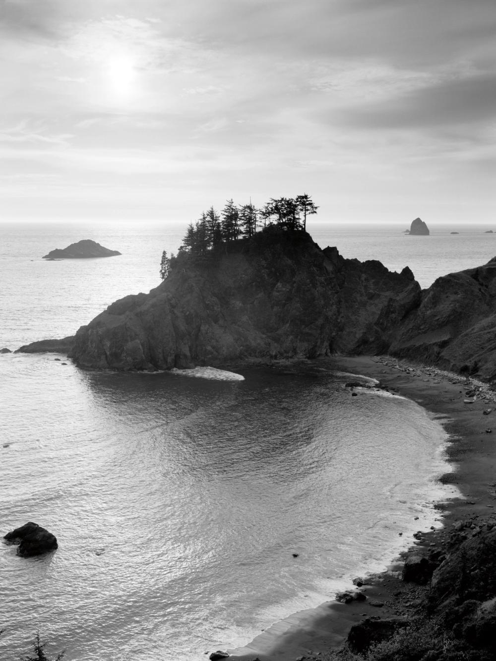 Sunset over Oregon Coast