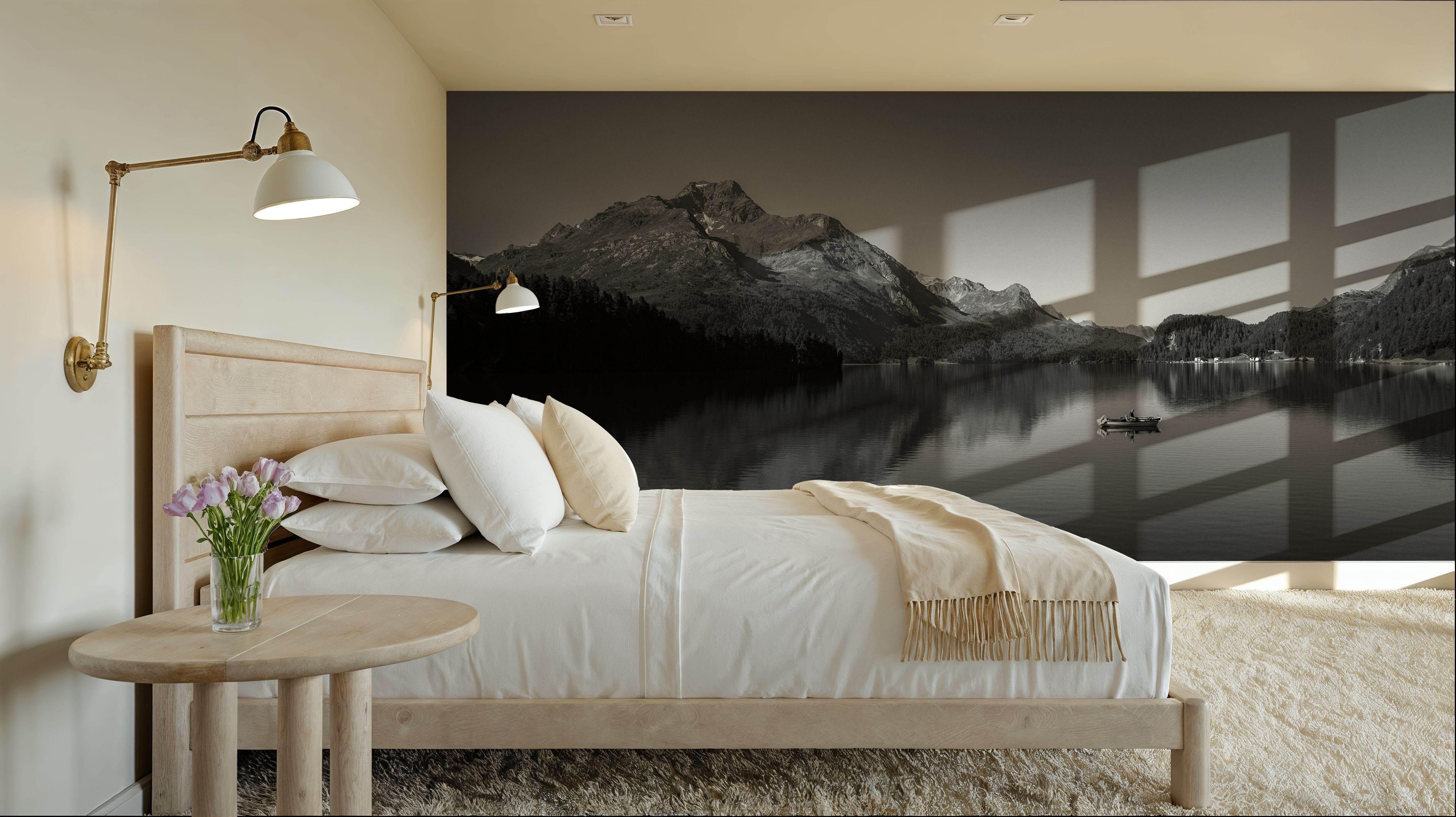 Solo Fishing, Papier peint