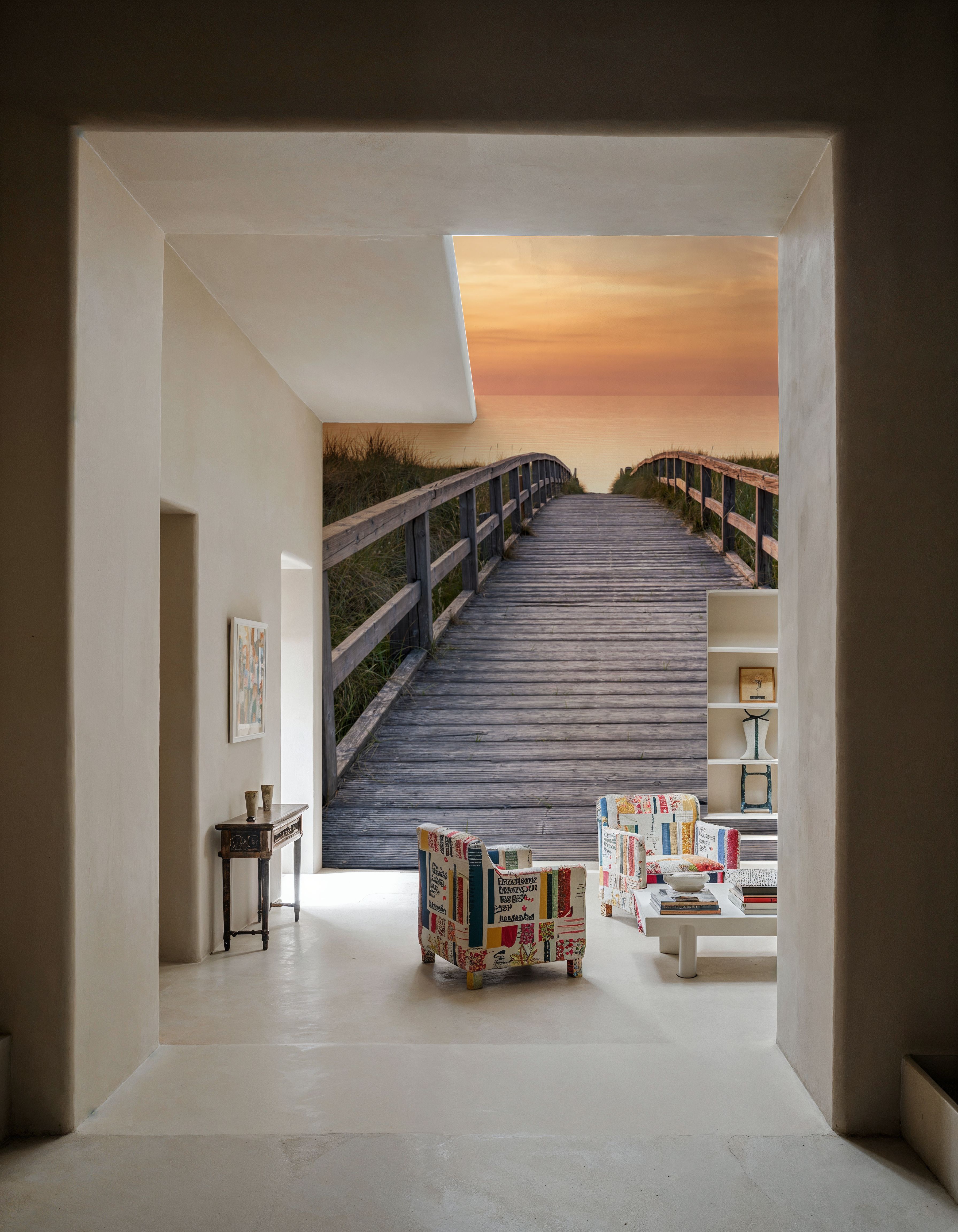 Baltic Boardwalk Pink