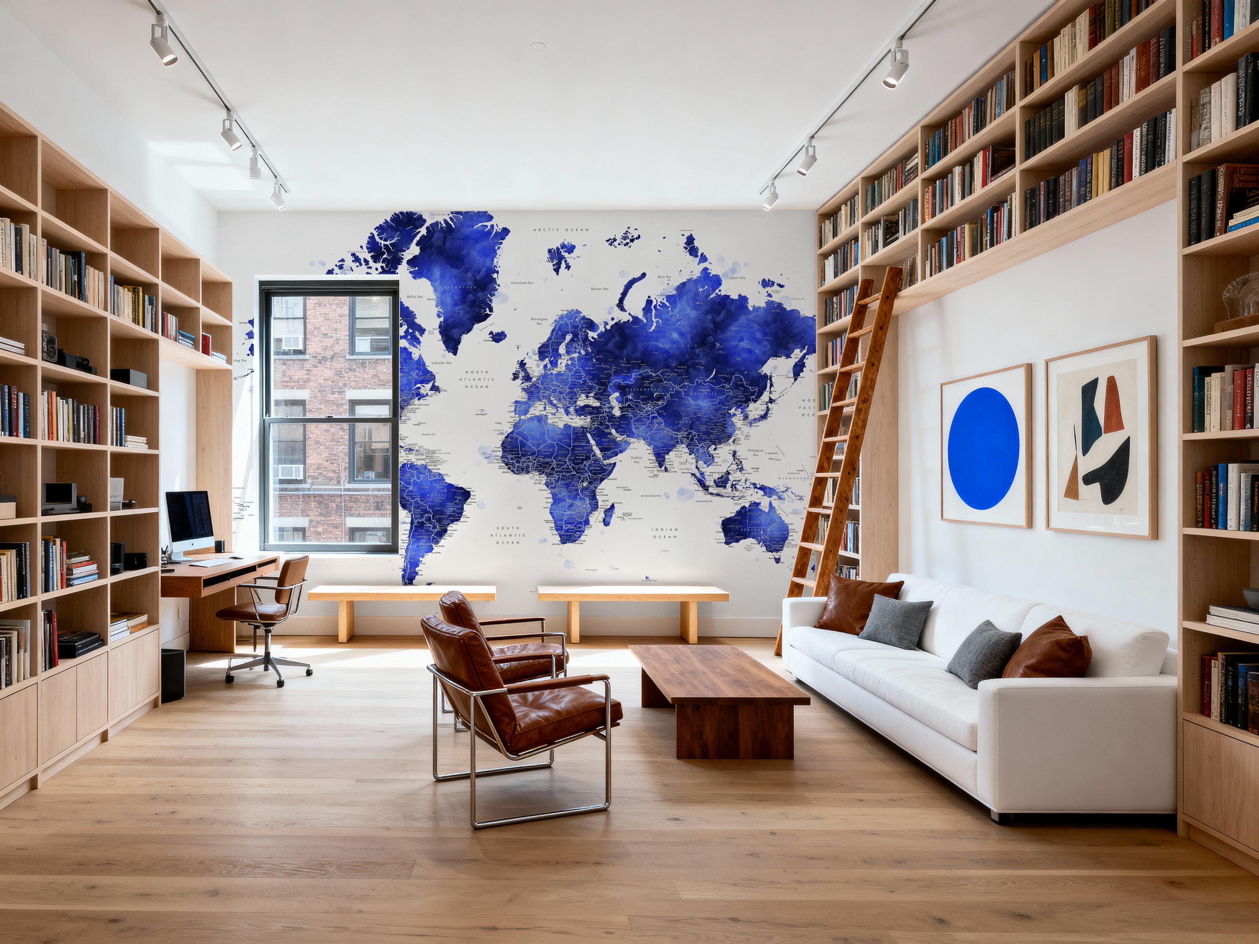 World Map Cities - Crisalida