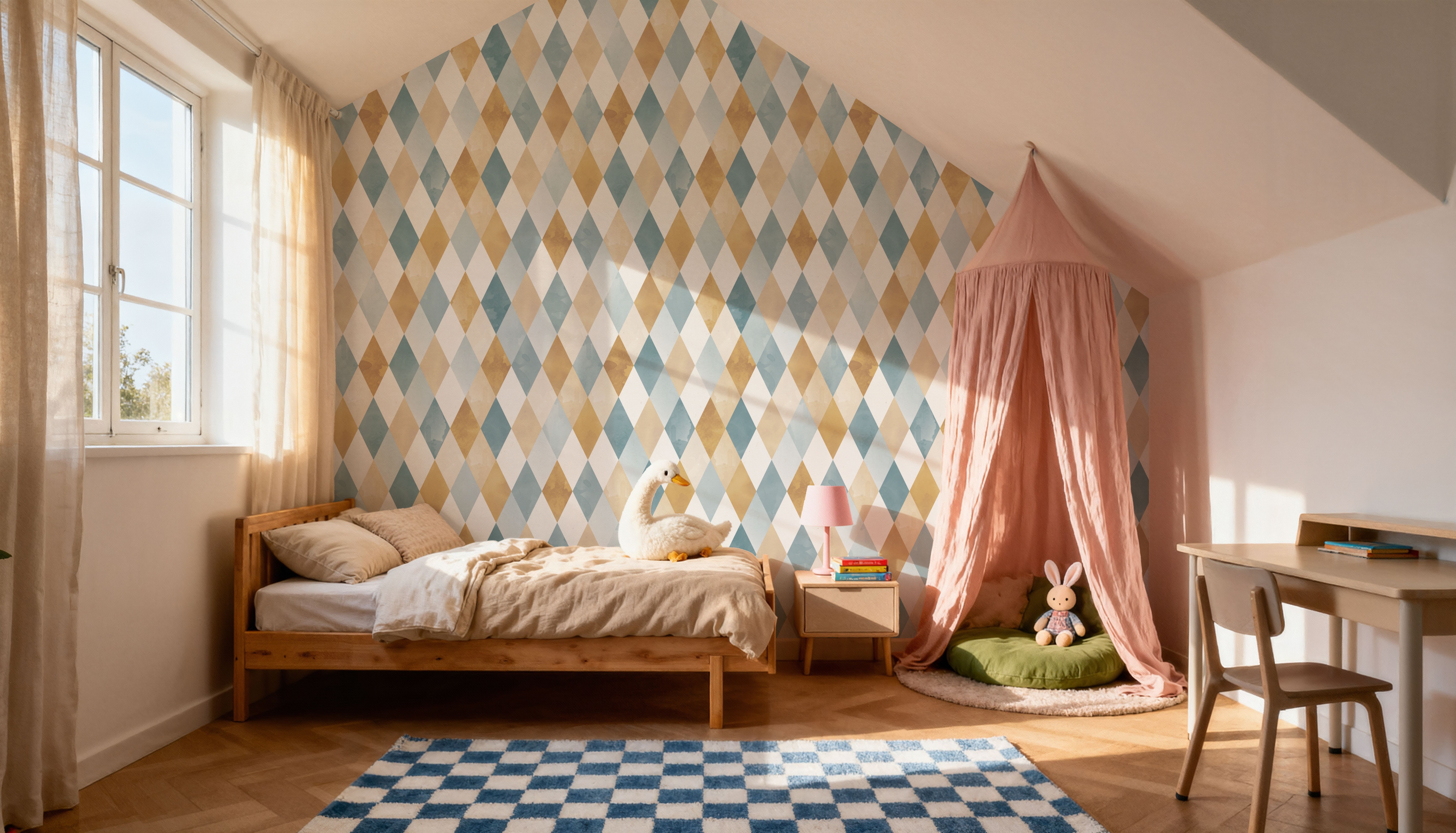 Contrasting Diamonds, Sunflower