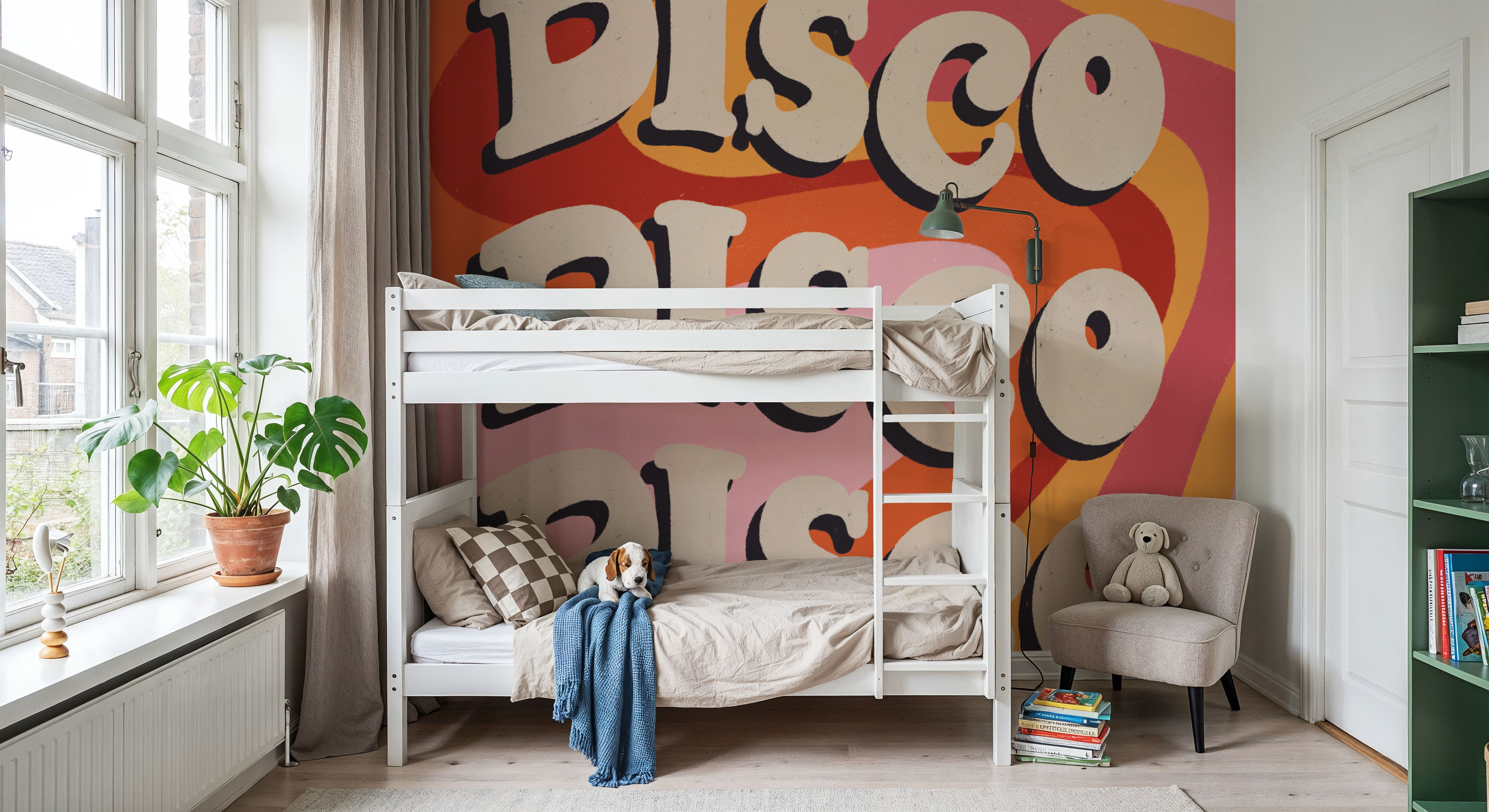 Disco Fever II, Wallpaper