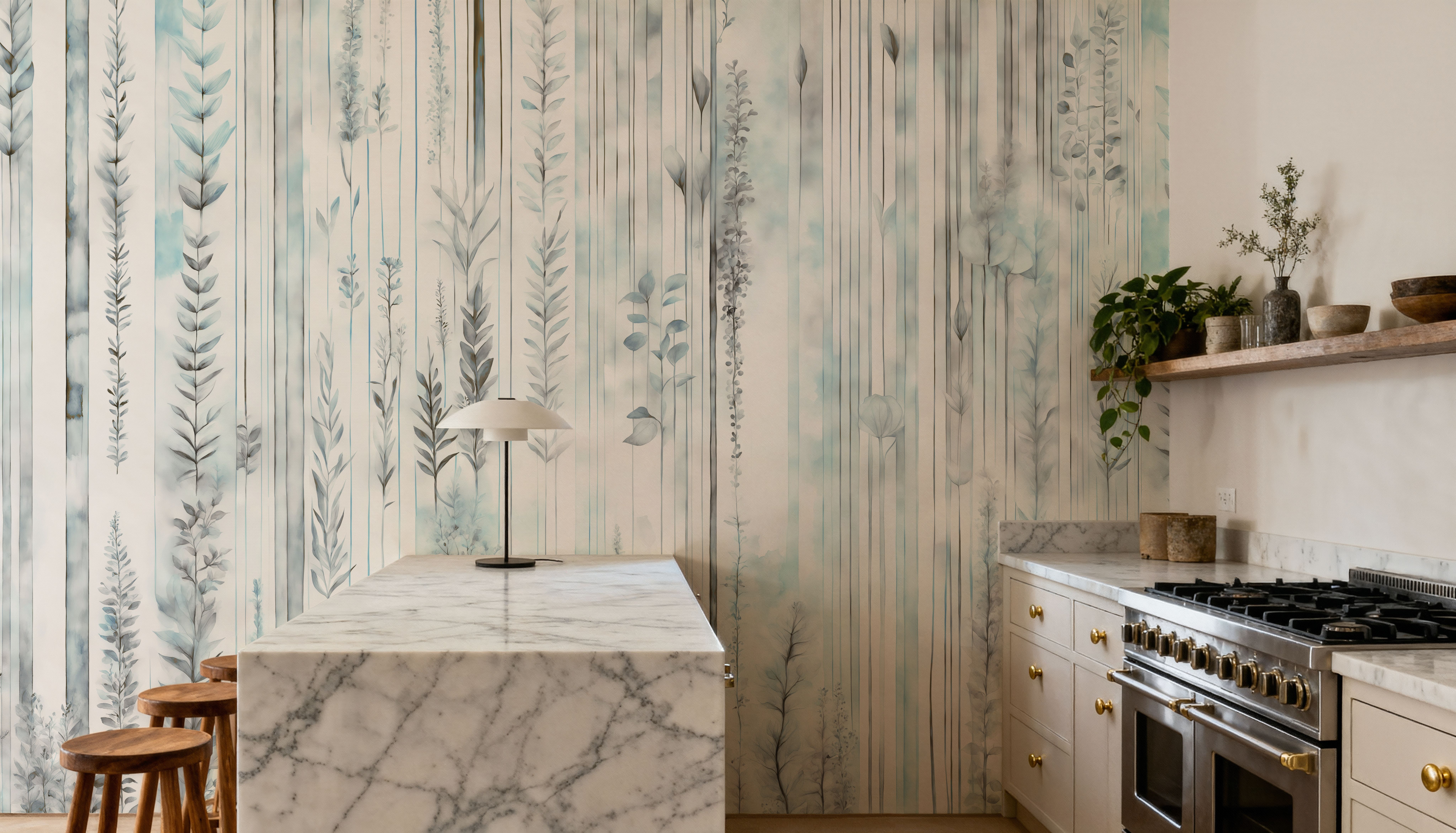 Botanical Wall Teal