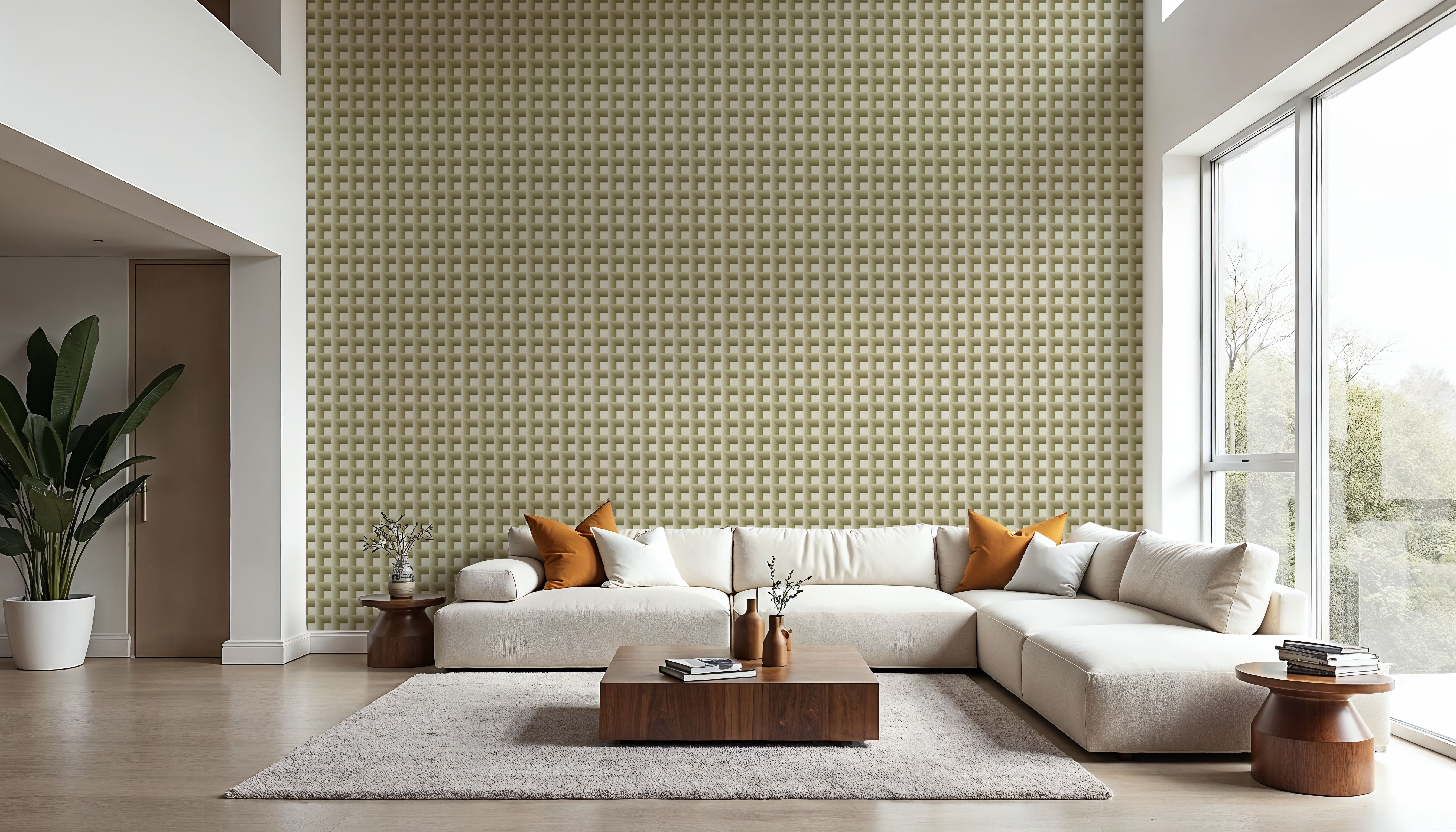 Decorative Cubes, Chartreuse