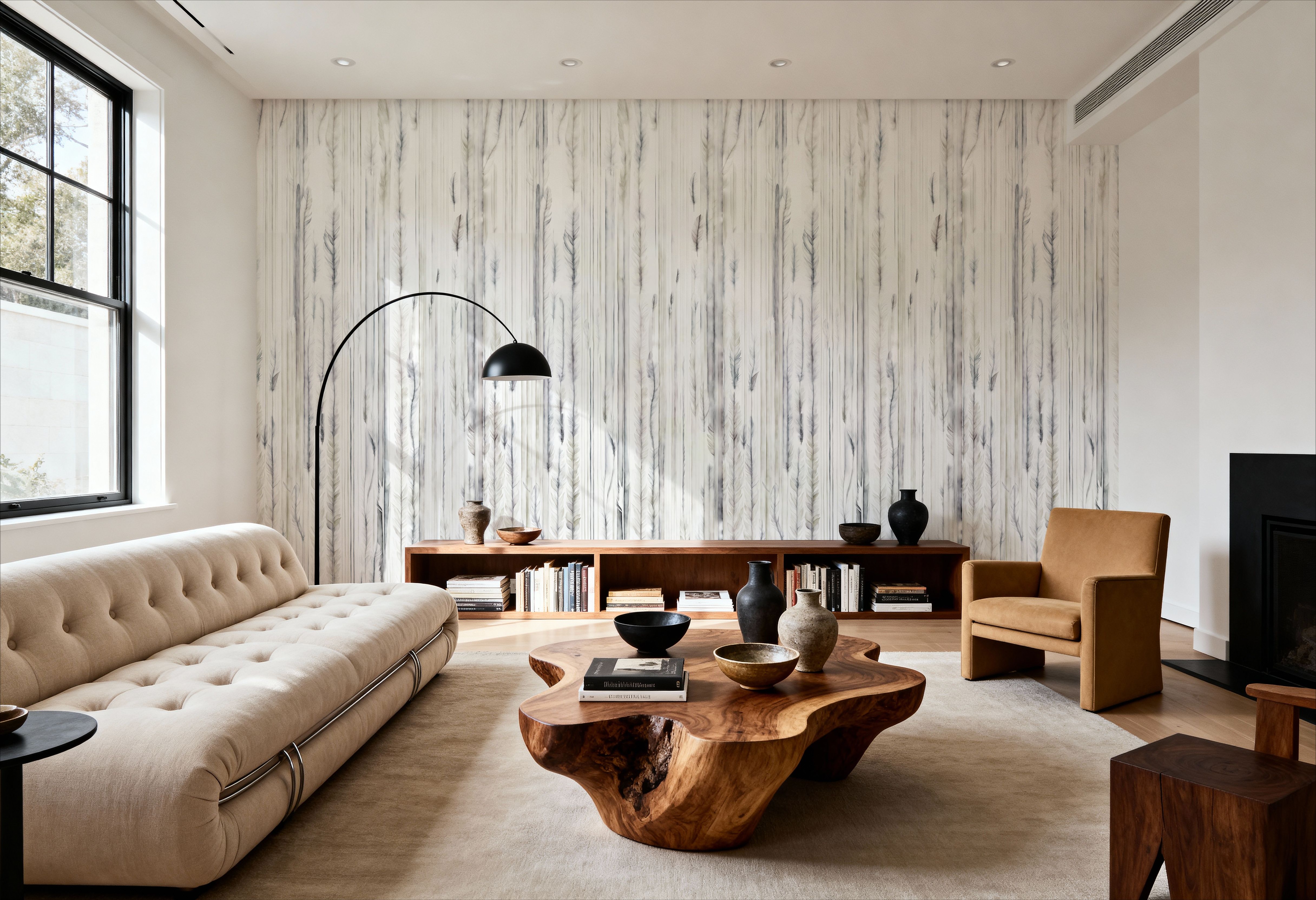 Feathers Melody Green, Papel de parede