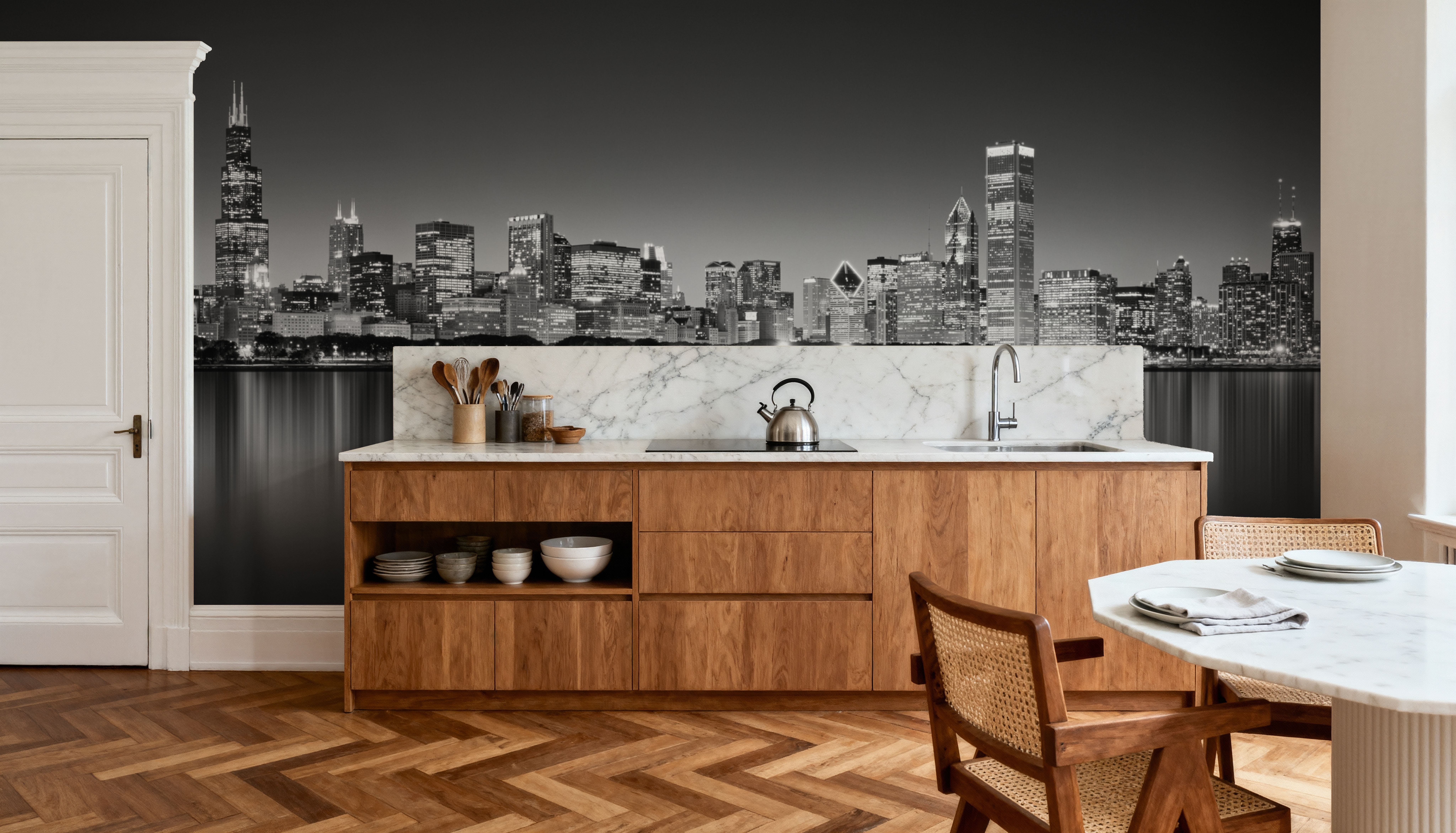 Urban Mirror Skyline