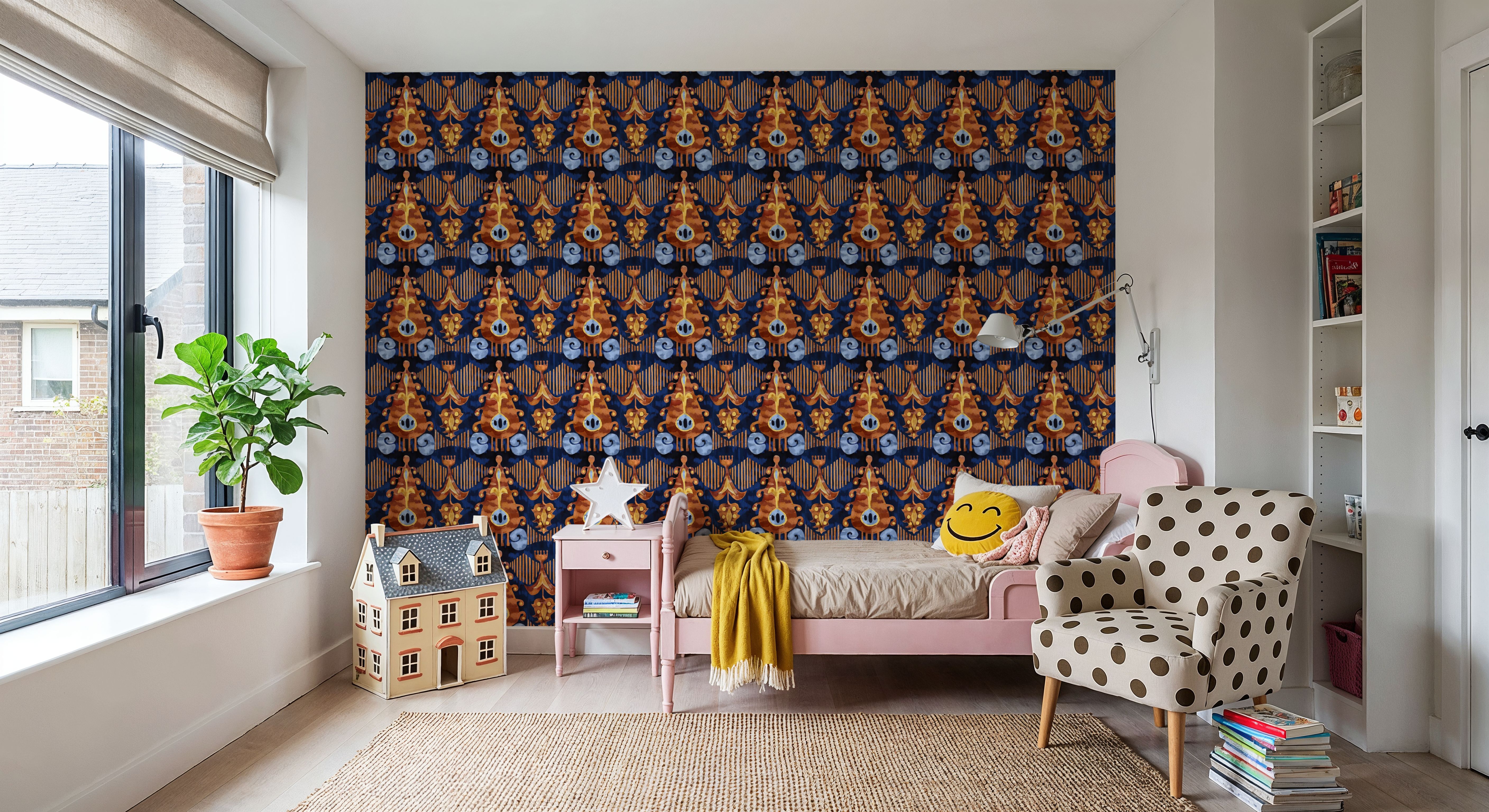 Gold Garden Ikat