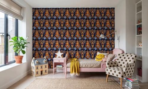 Gold Garden Ikat