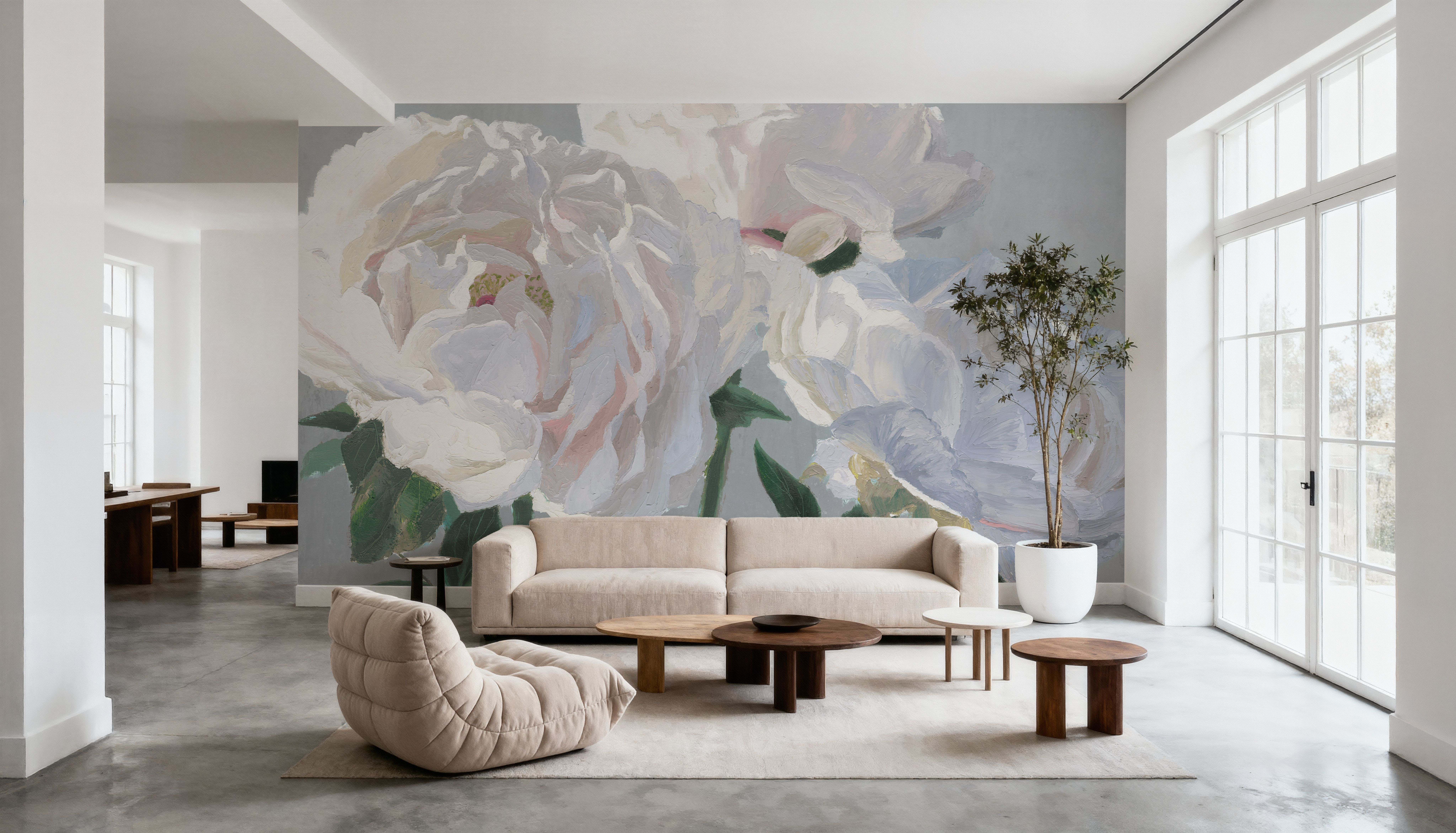 Essence of June Gray, Wallpaper