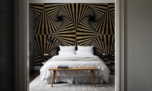 Art Deco Fans, Mural