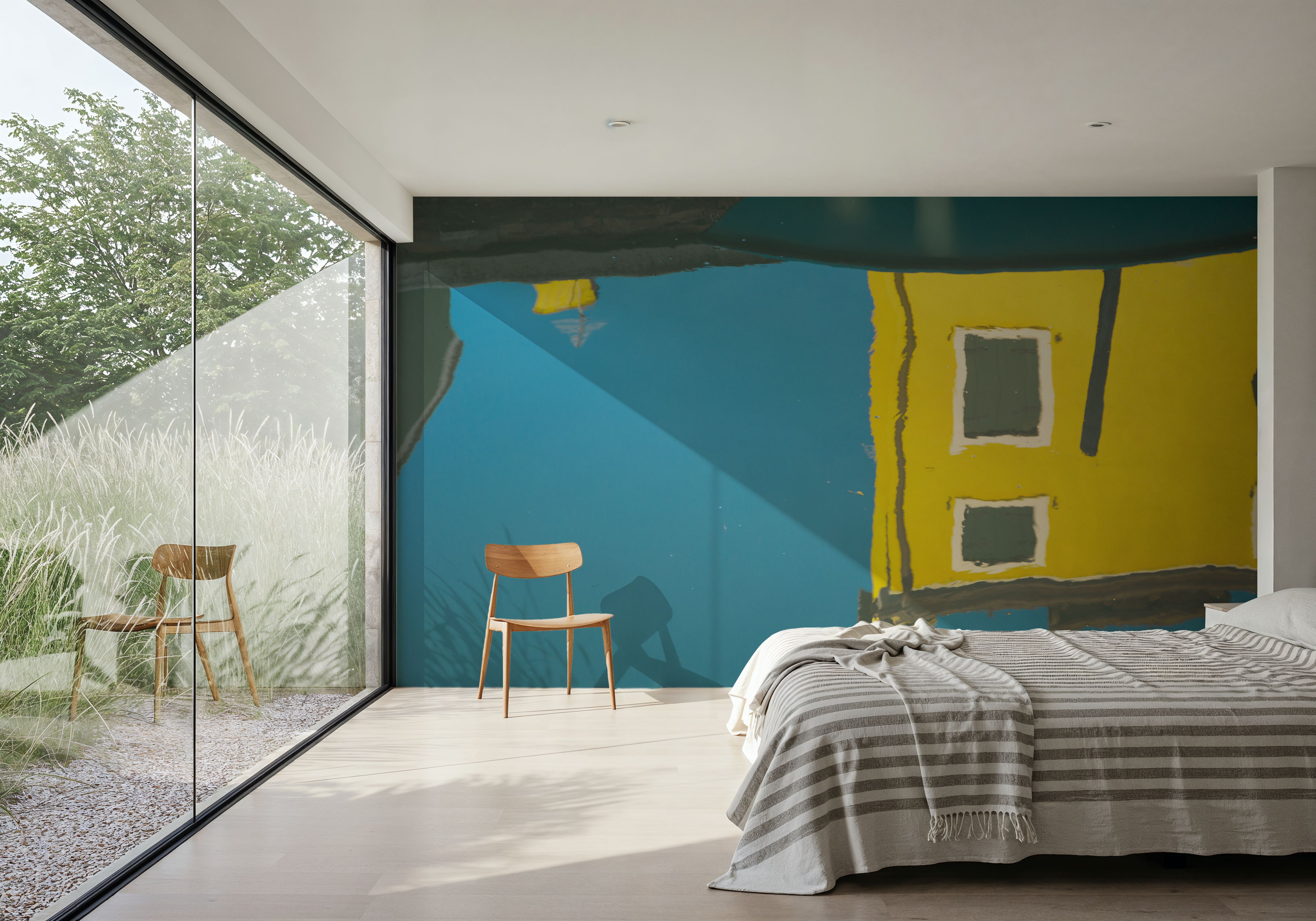 Reflections of Burano VIII, Carte da parati