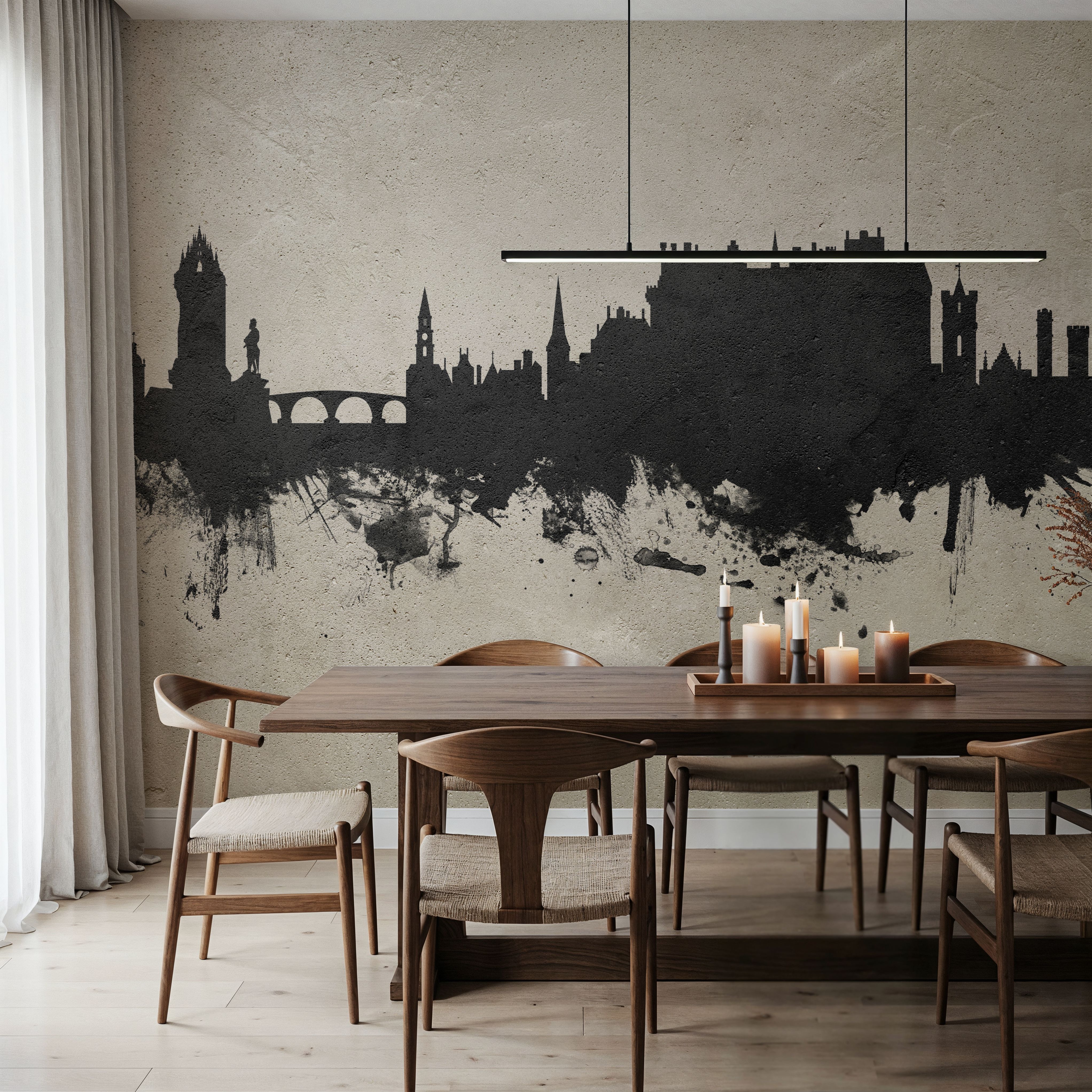 Stirling Scotland Skyline Concrete