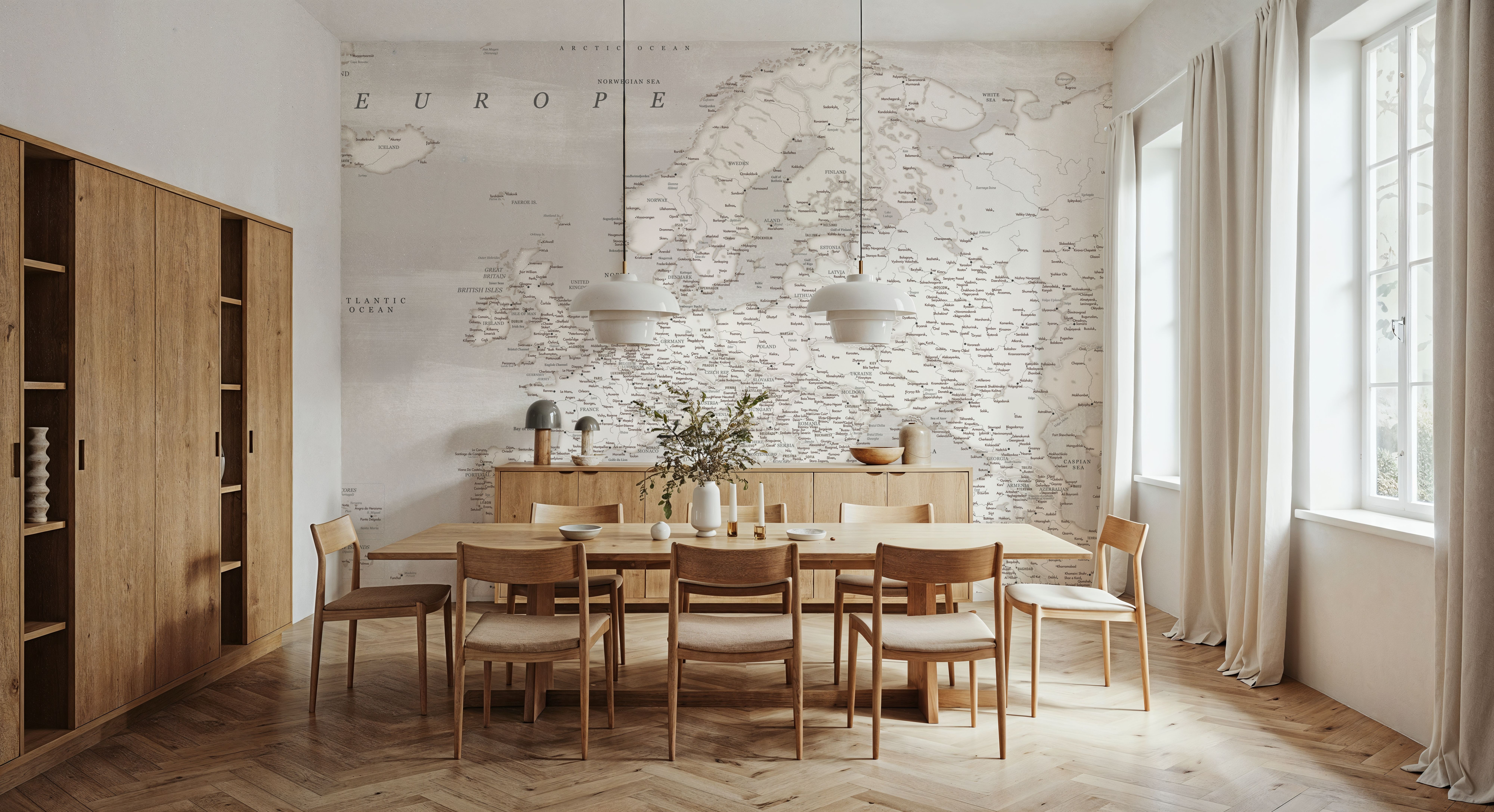 Europe Map Detailed - Lysander