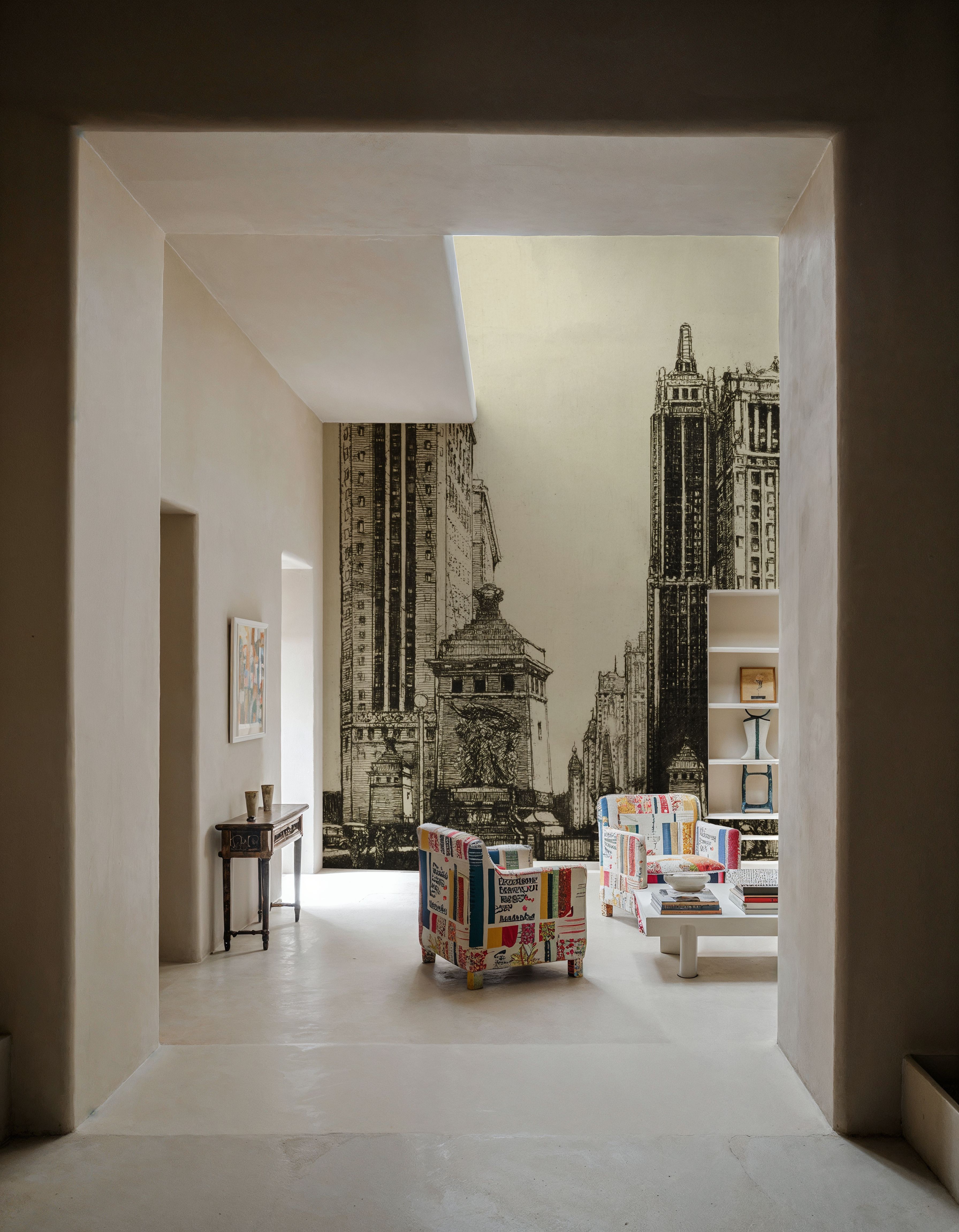 Chicago, the Gateway Illustration