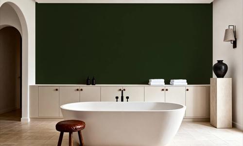 Linen Mist Bright Collection, Grass Green