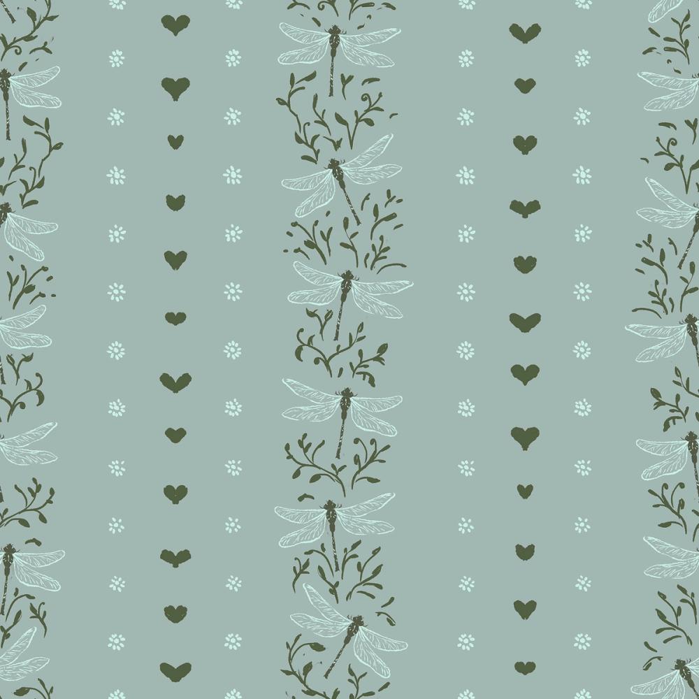Dragonfly Stripes, Cloudy Day