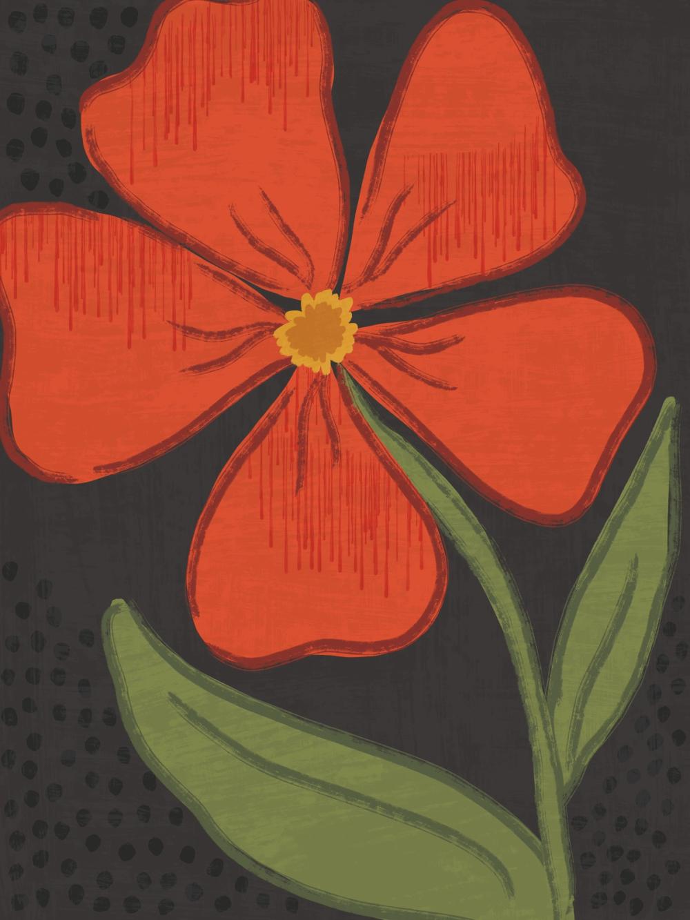 Bold Petals III Dark