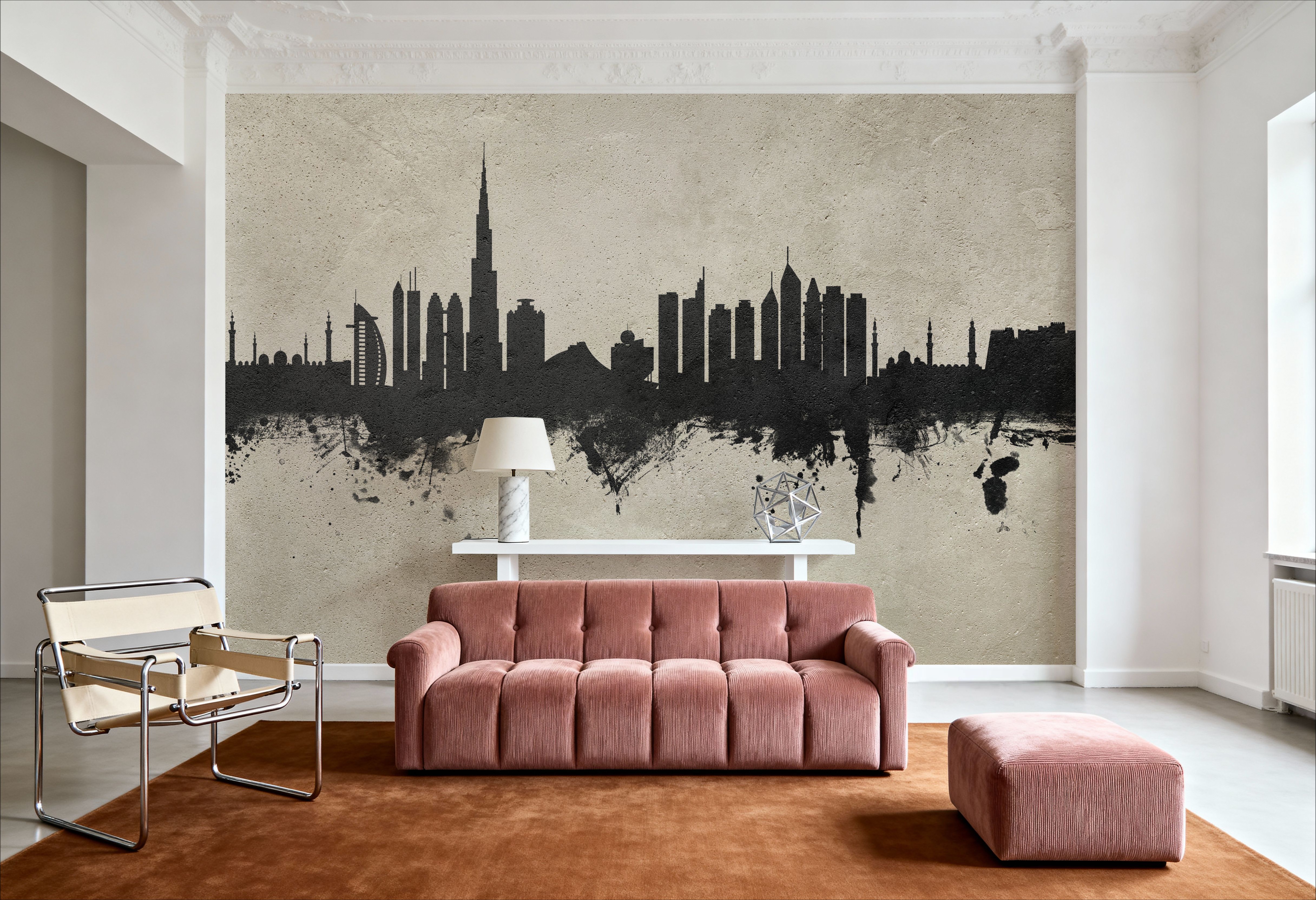 Dubai Skyline Concrete
