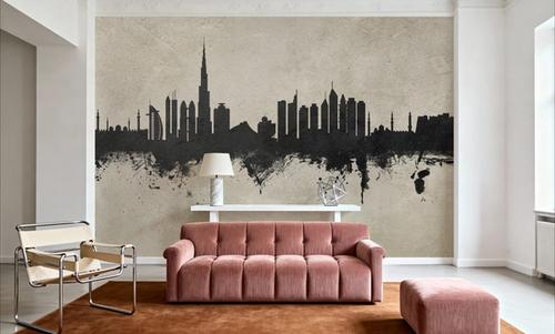 Dubai Skyline Concrete