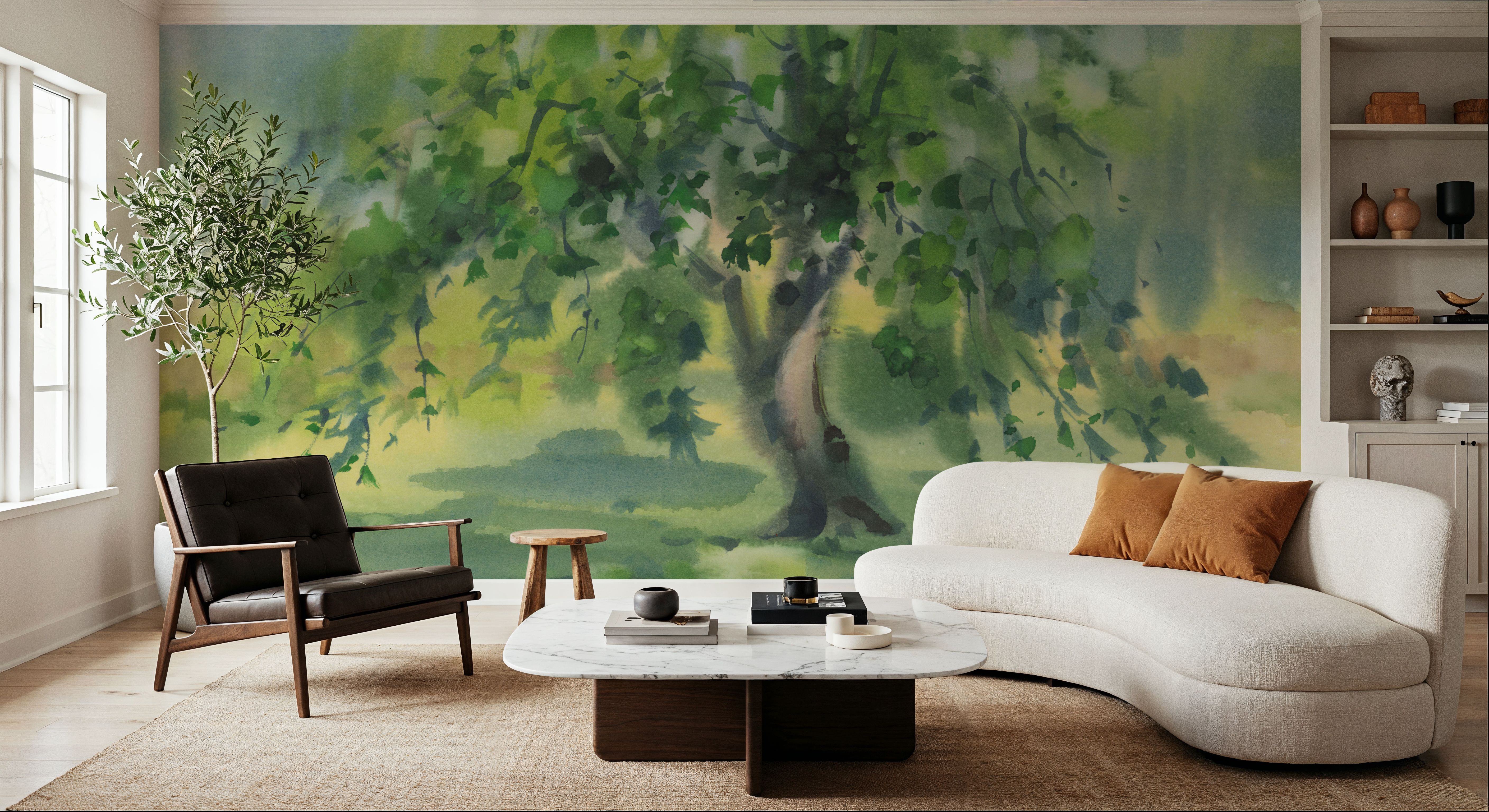 Twisted Willow, Tapeten