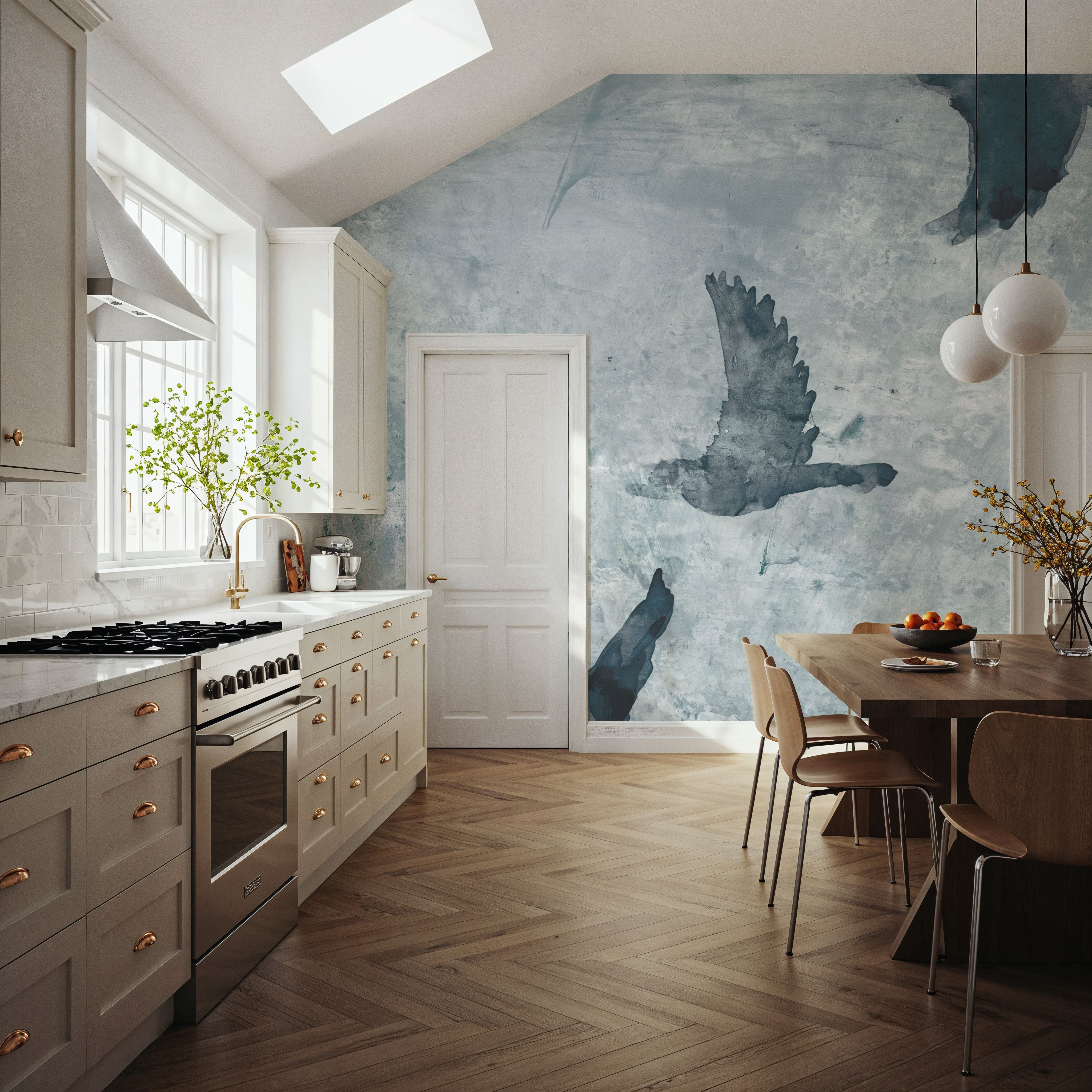 Migration Blue Panel I