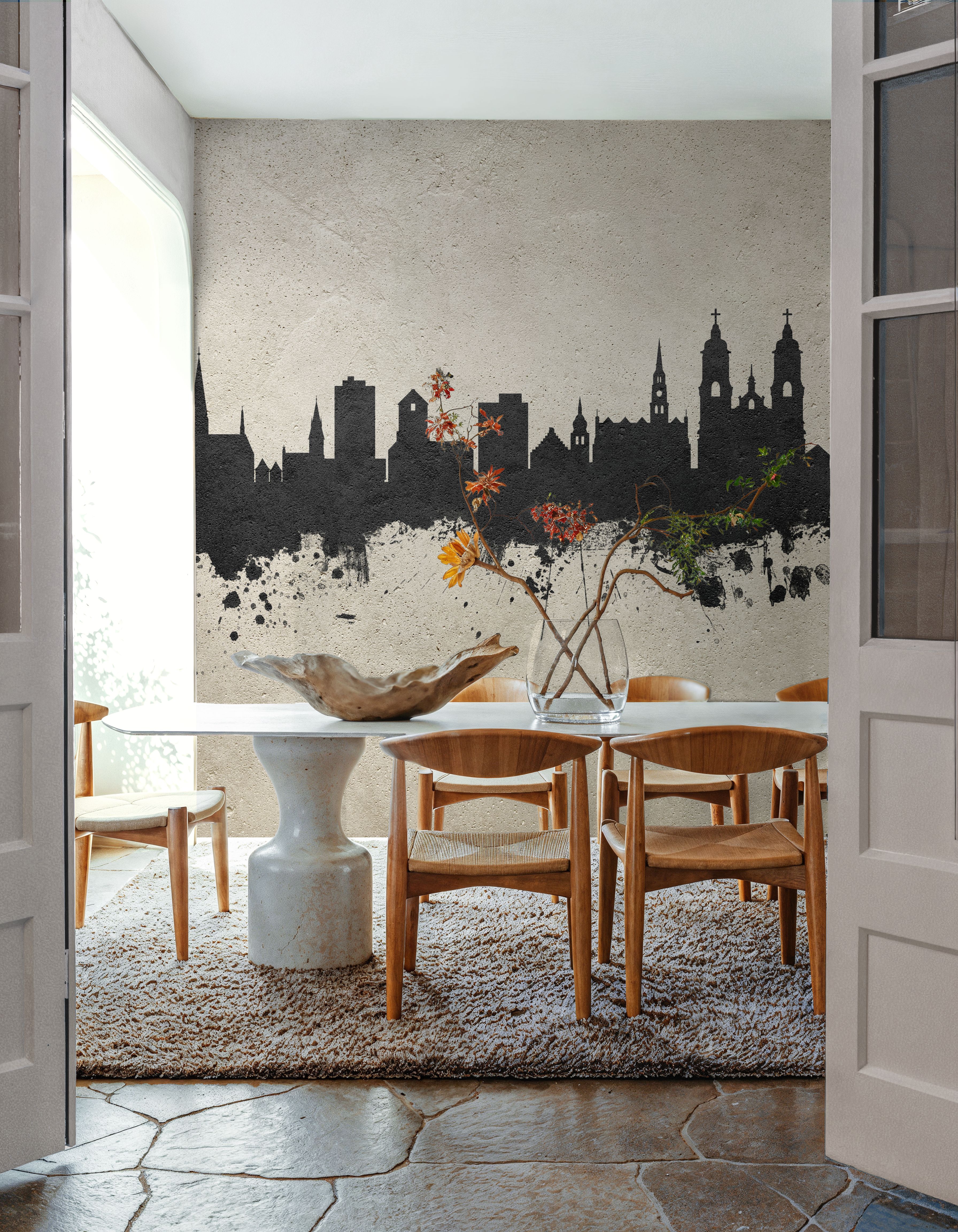 St Gallen Switzerland Skyline Concrete