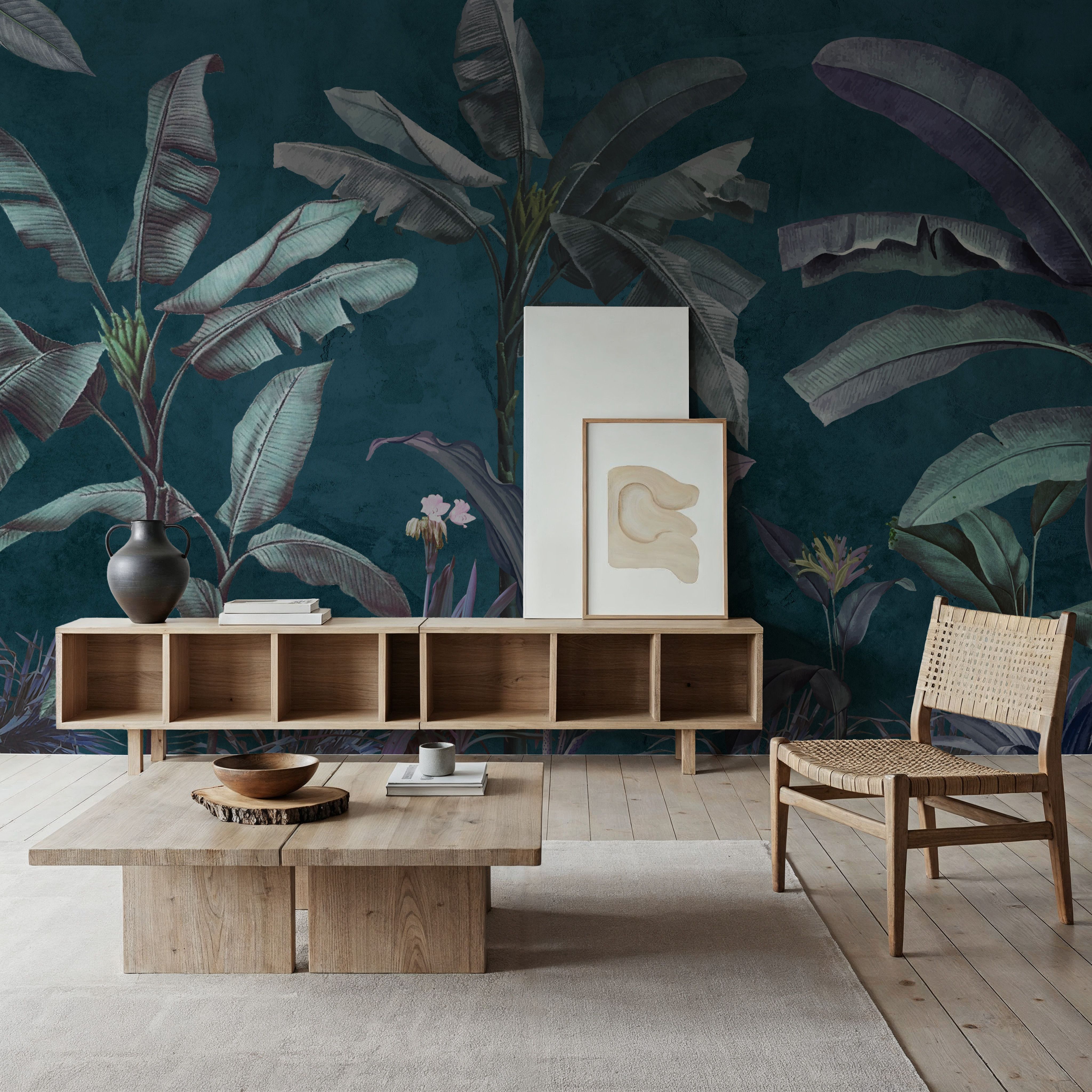 Navy Blue Branches