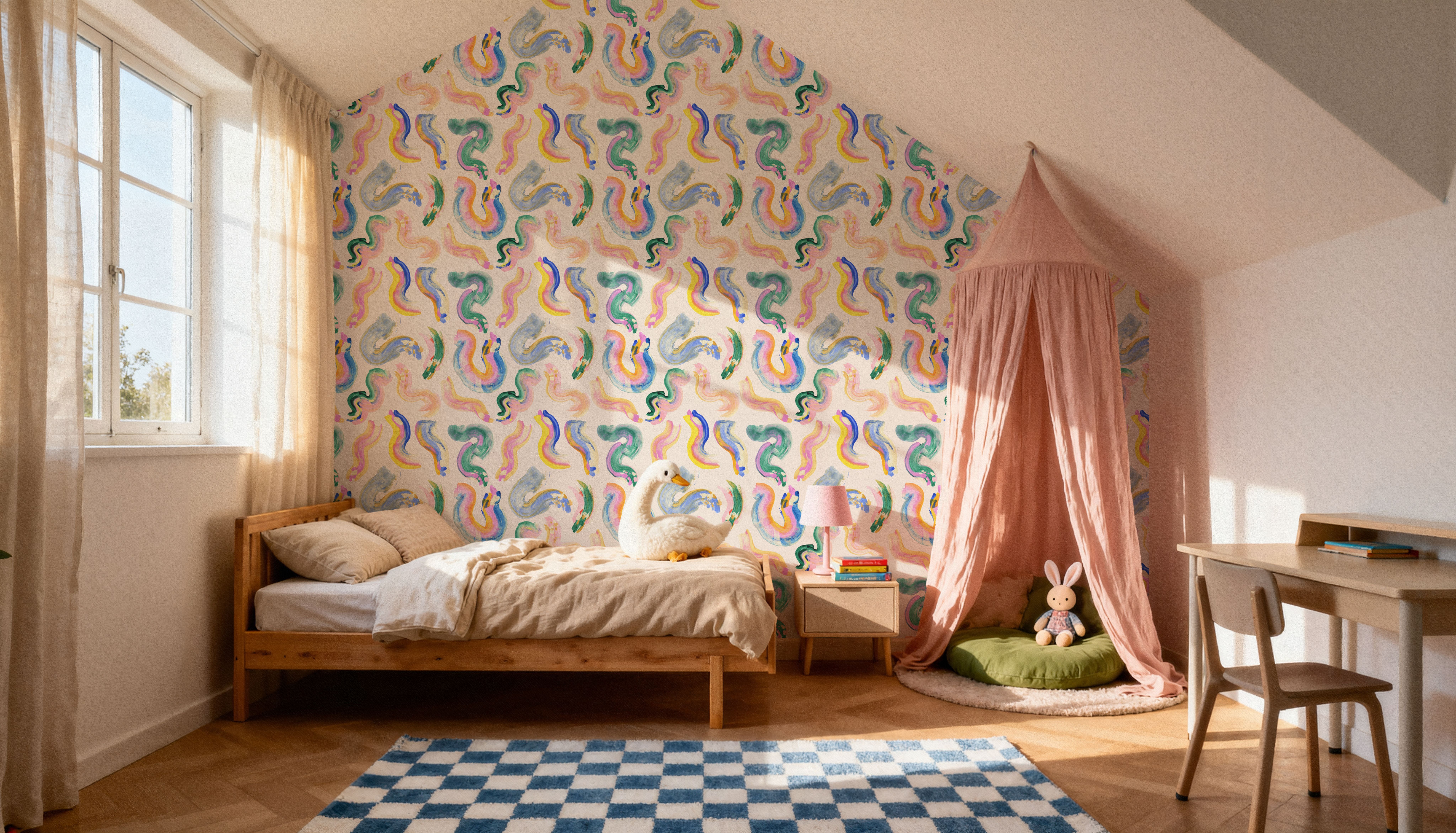Rainbow Swirls