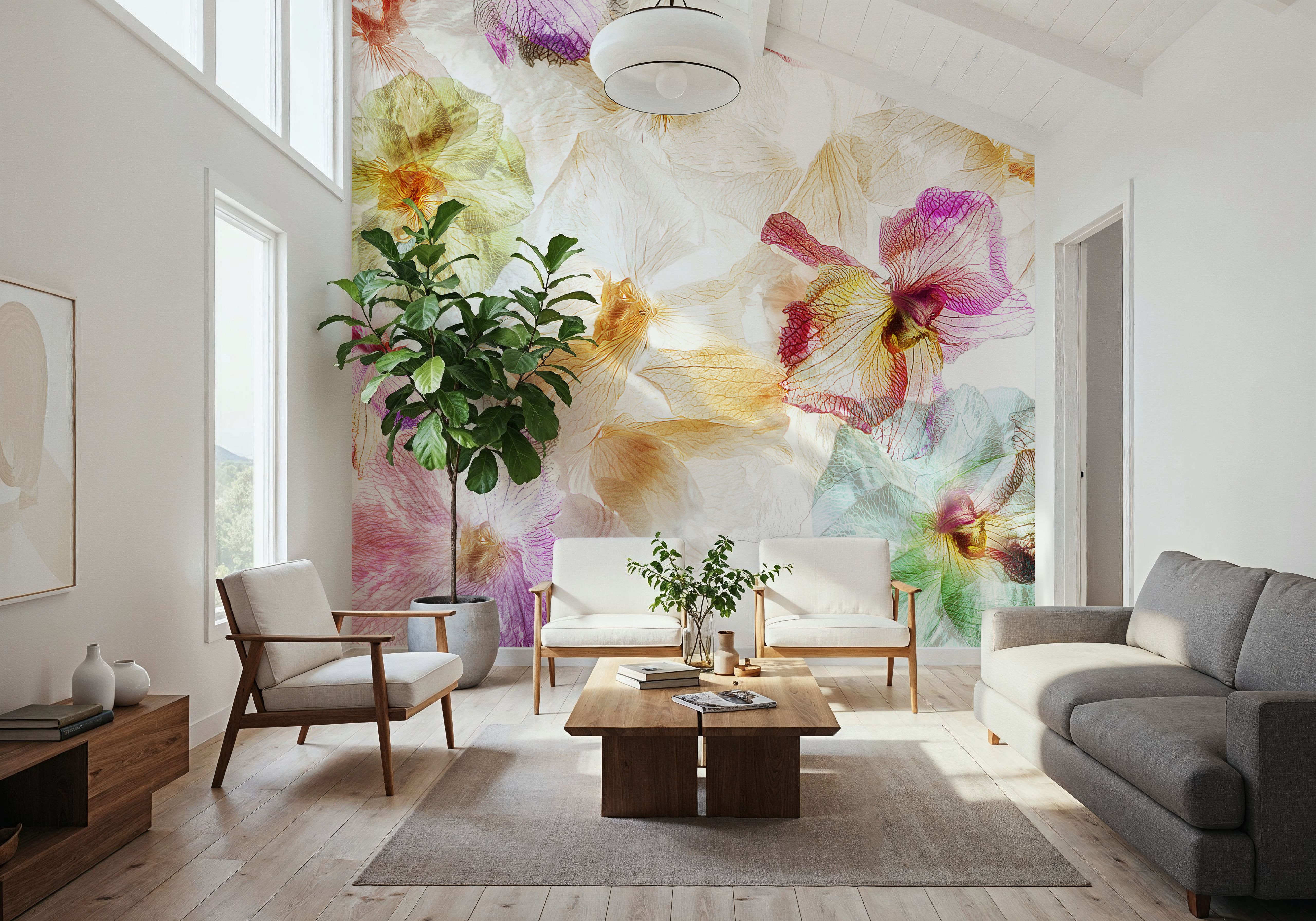 Orchids in The Wind, Wallpaper