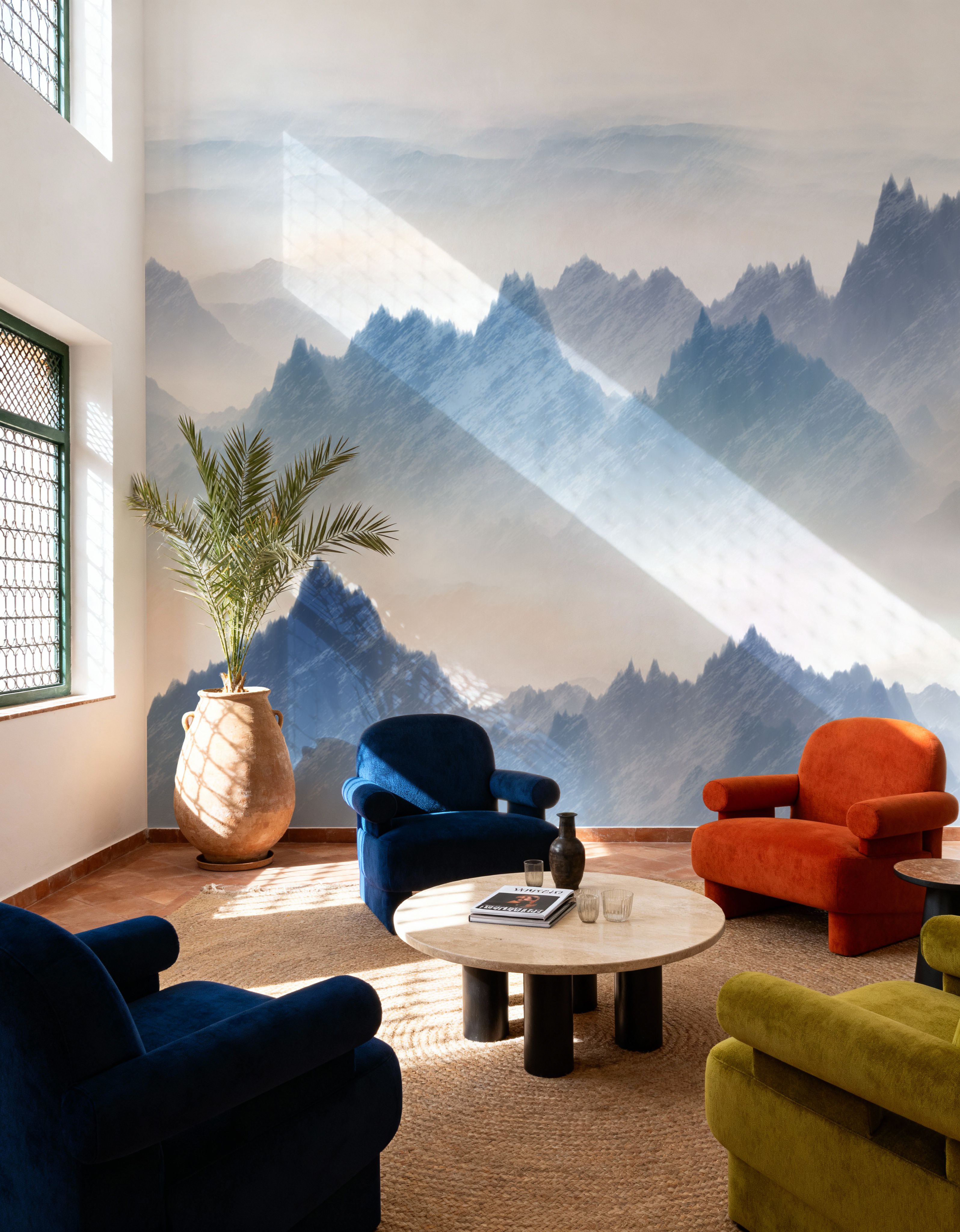 Mountain Landscape Brush