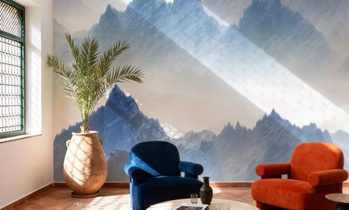 Mountain Landscape Brush