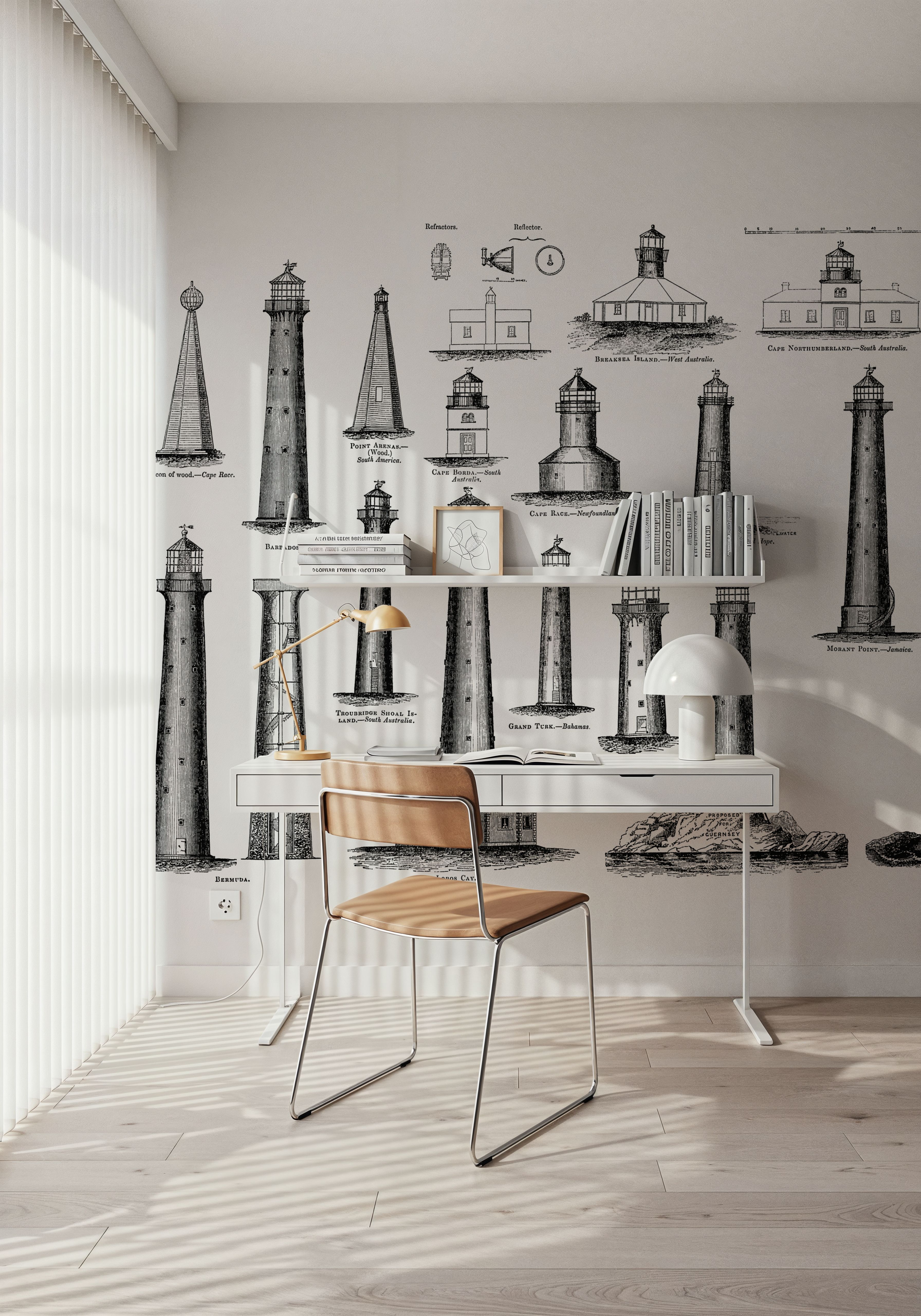 Illustration Of Lighthouses