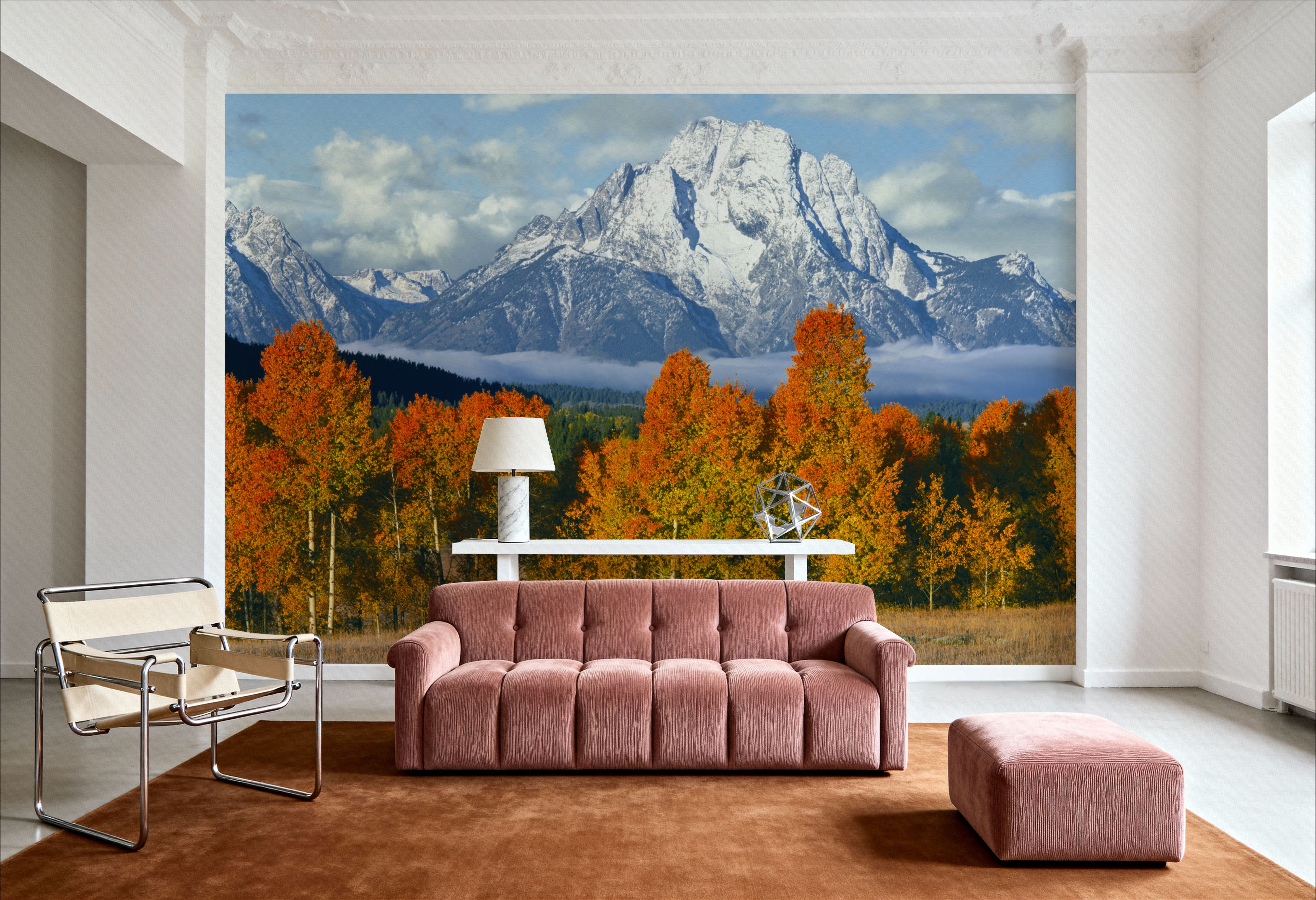 Misty Autumn Peaks