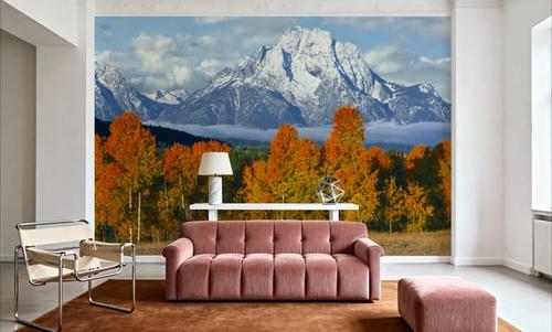 Misty Autumn Peaks