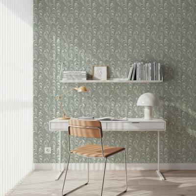 Marbelized Flow, Green Fog