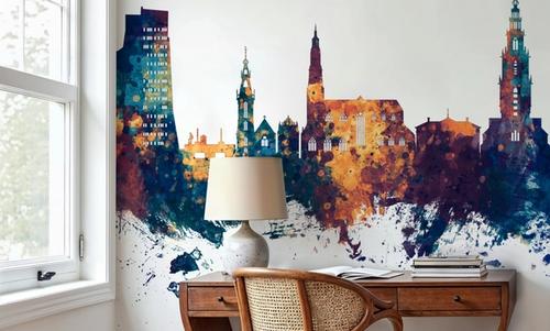 Groningen The Netherlands Skyline