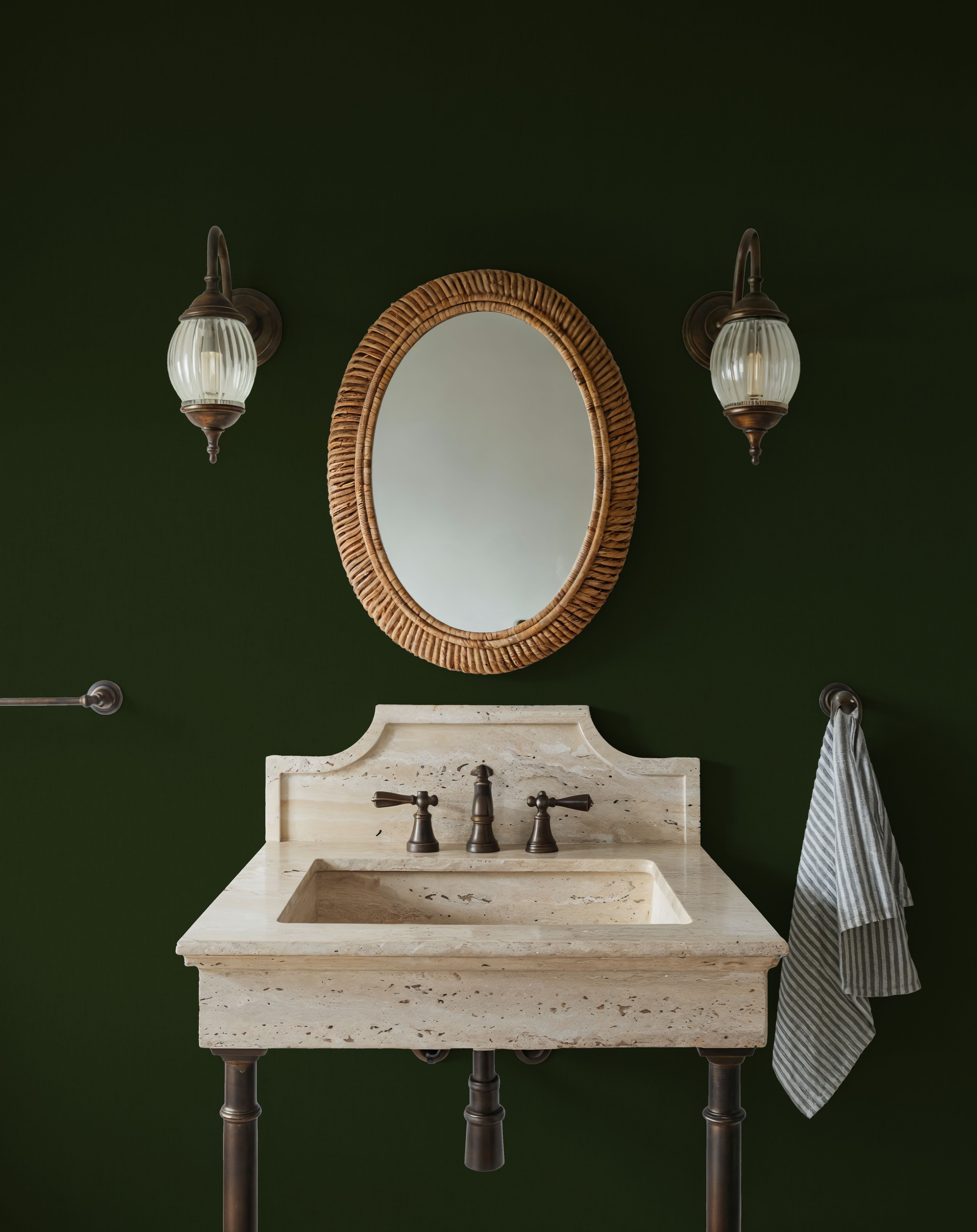 Linen Mist Bright Collection, Grass Green