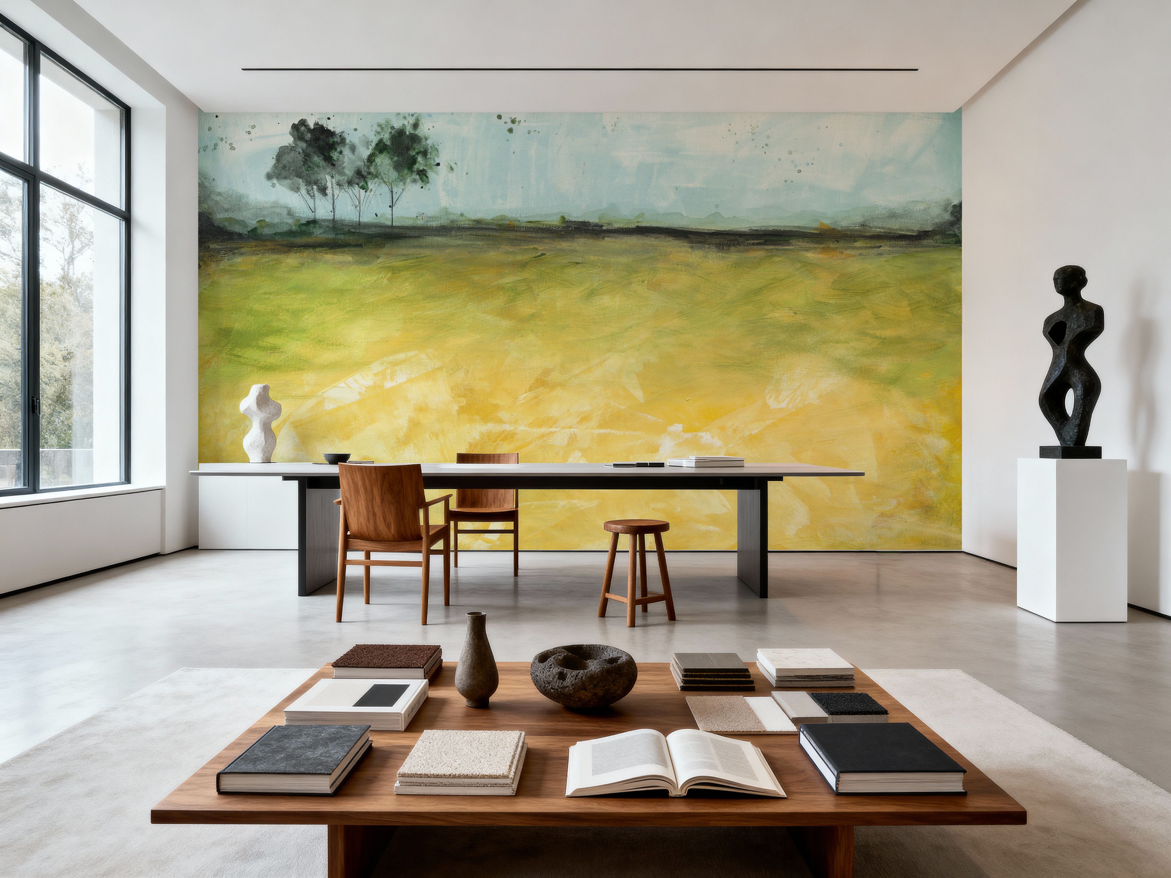 Over the Meadow, Wallpaper