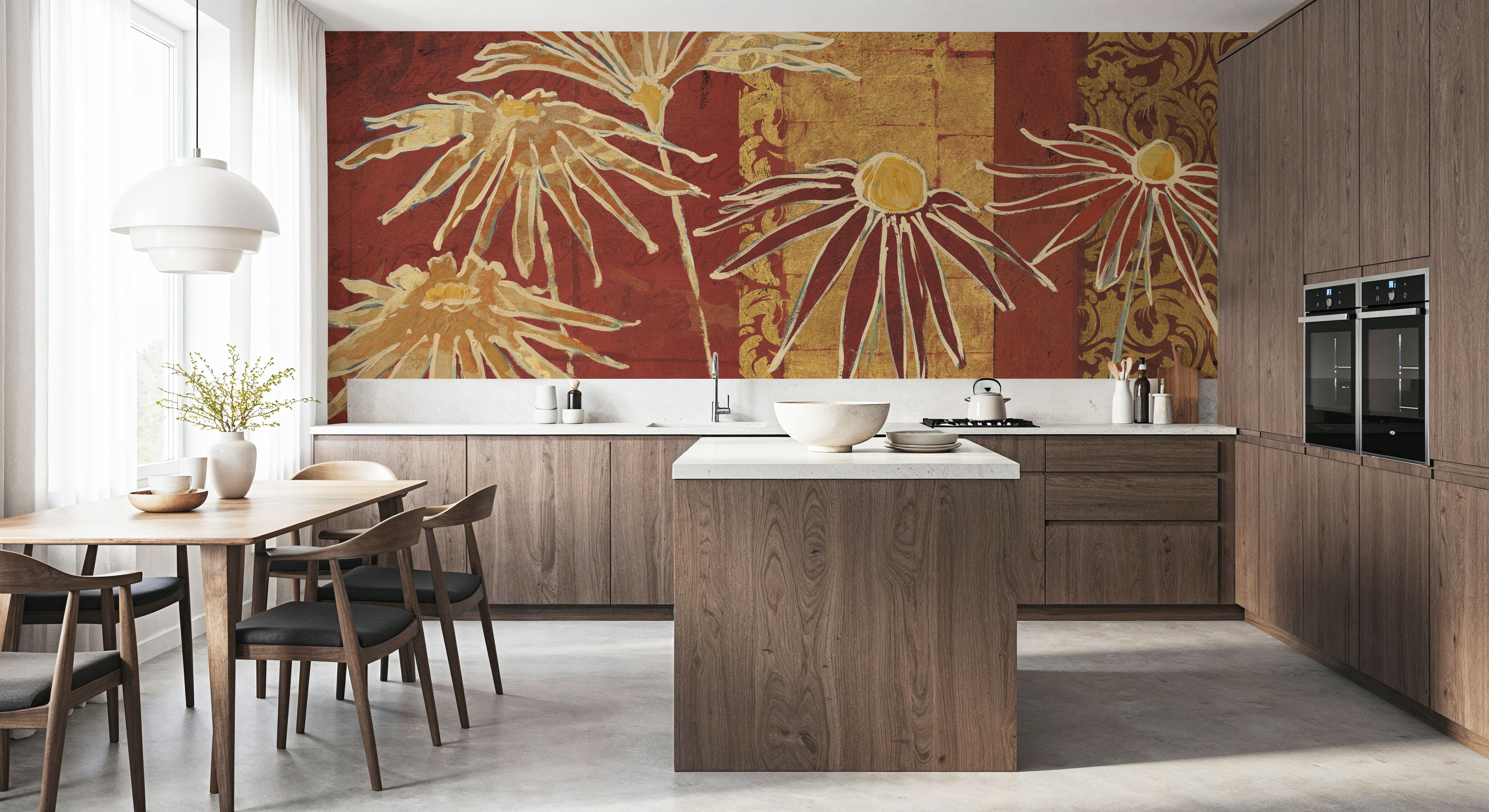 Flowers on Spice, Wallpaper