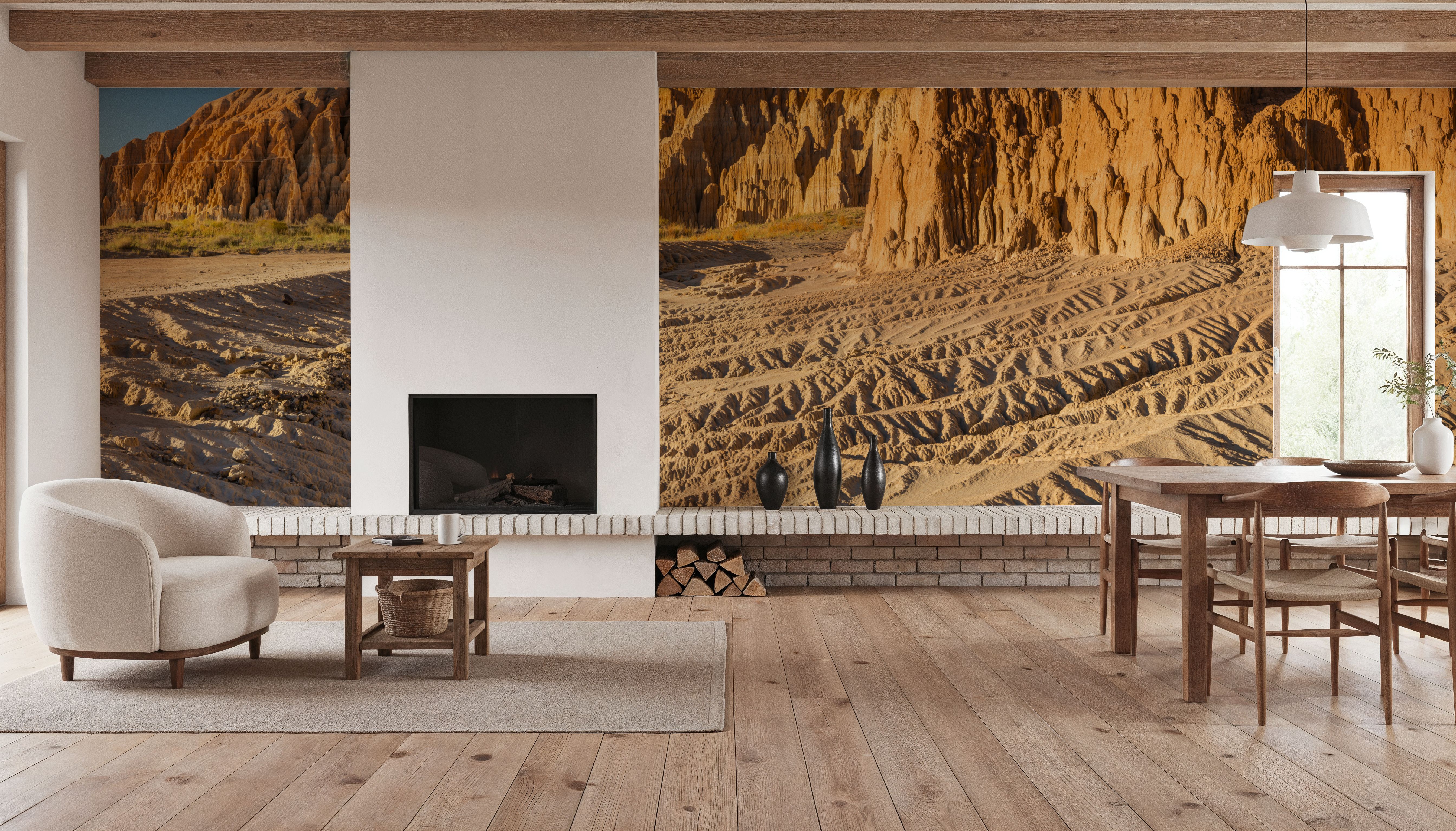 Cathedral Gorge, Carte da parati