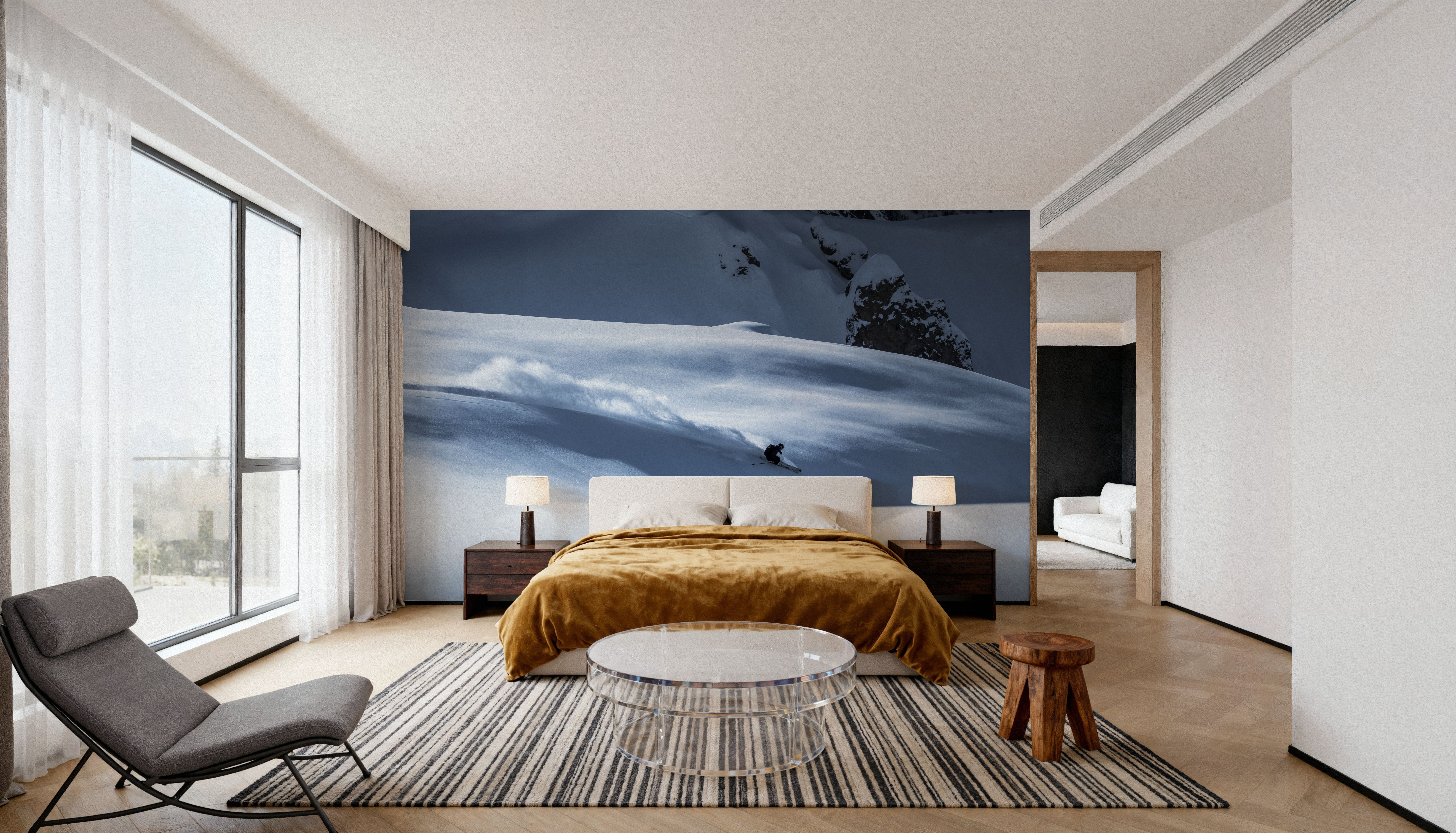 Chasing Powder, Papel de parede