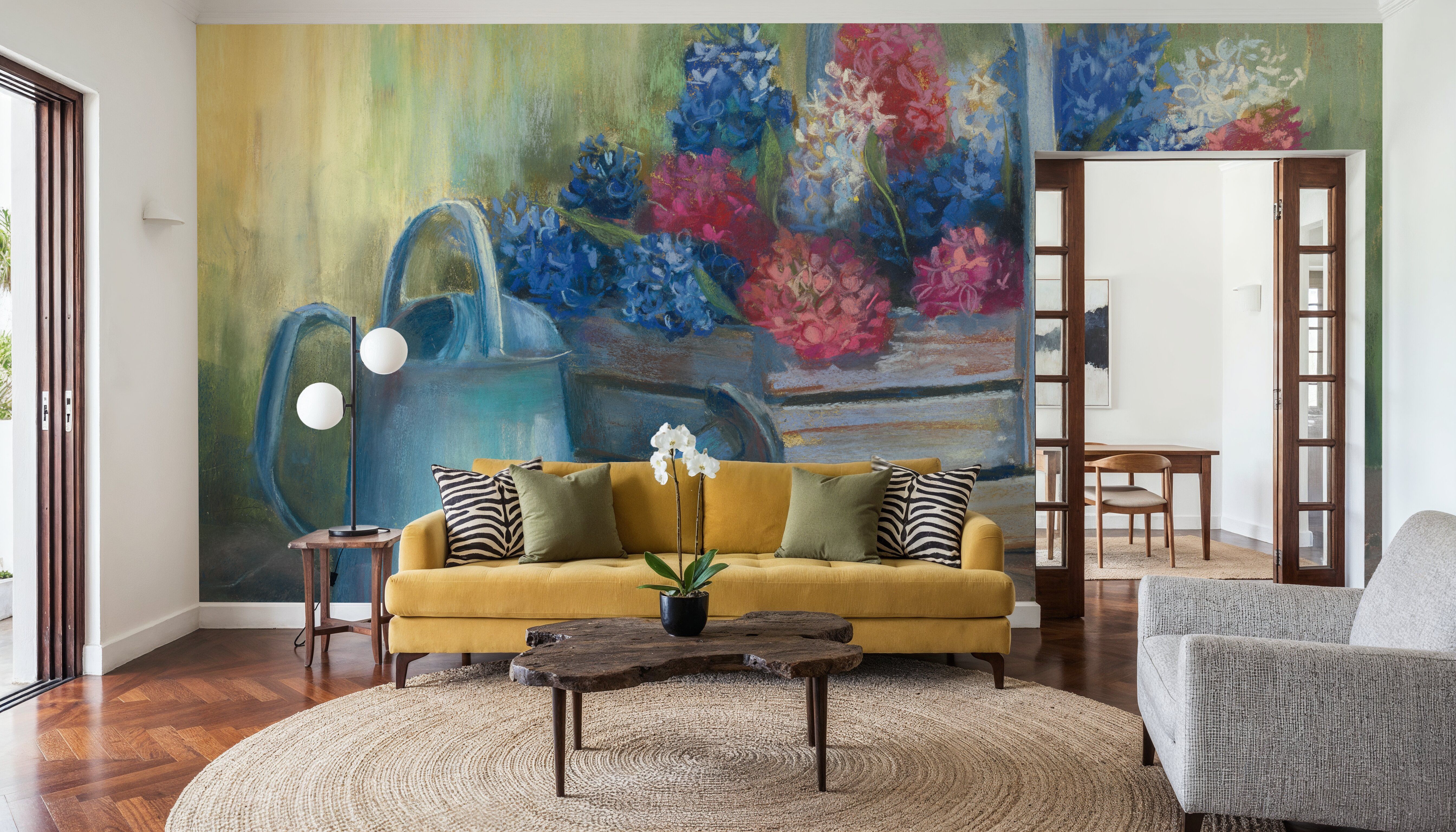 Hyacinths in a Basket