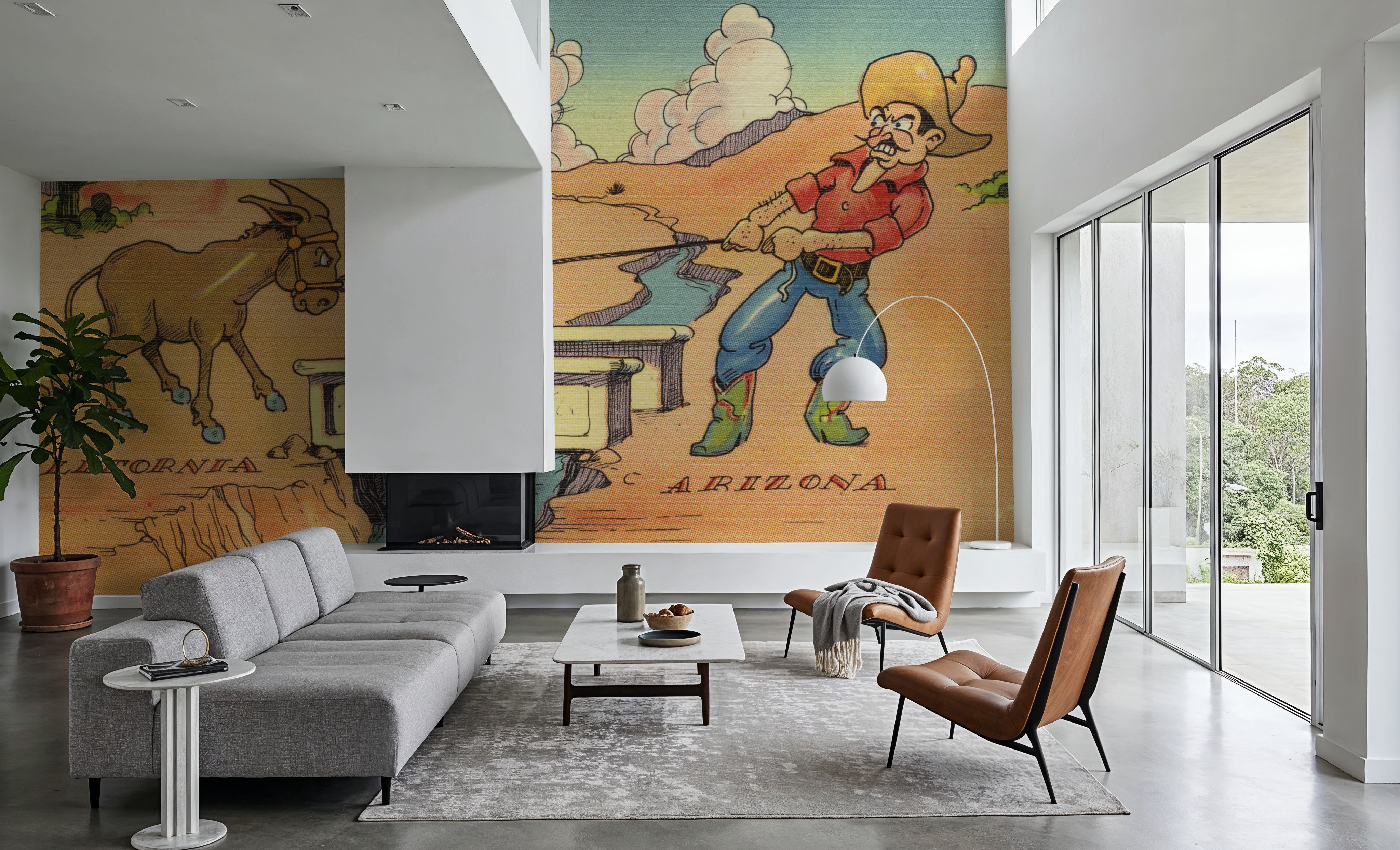 Greetings from the Donkey - Screenprint Postcard