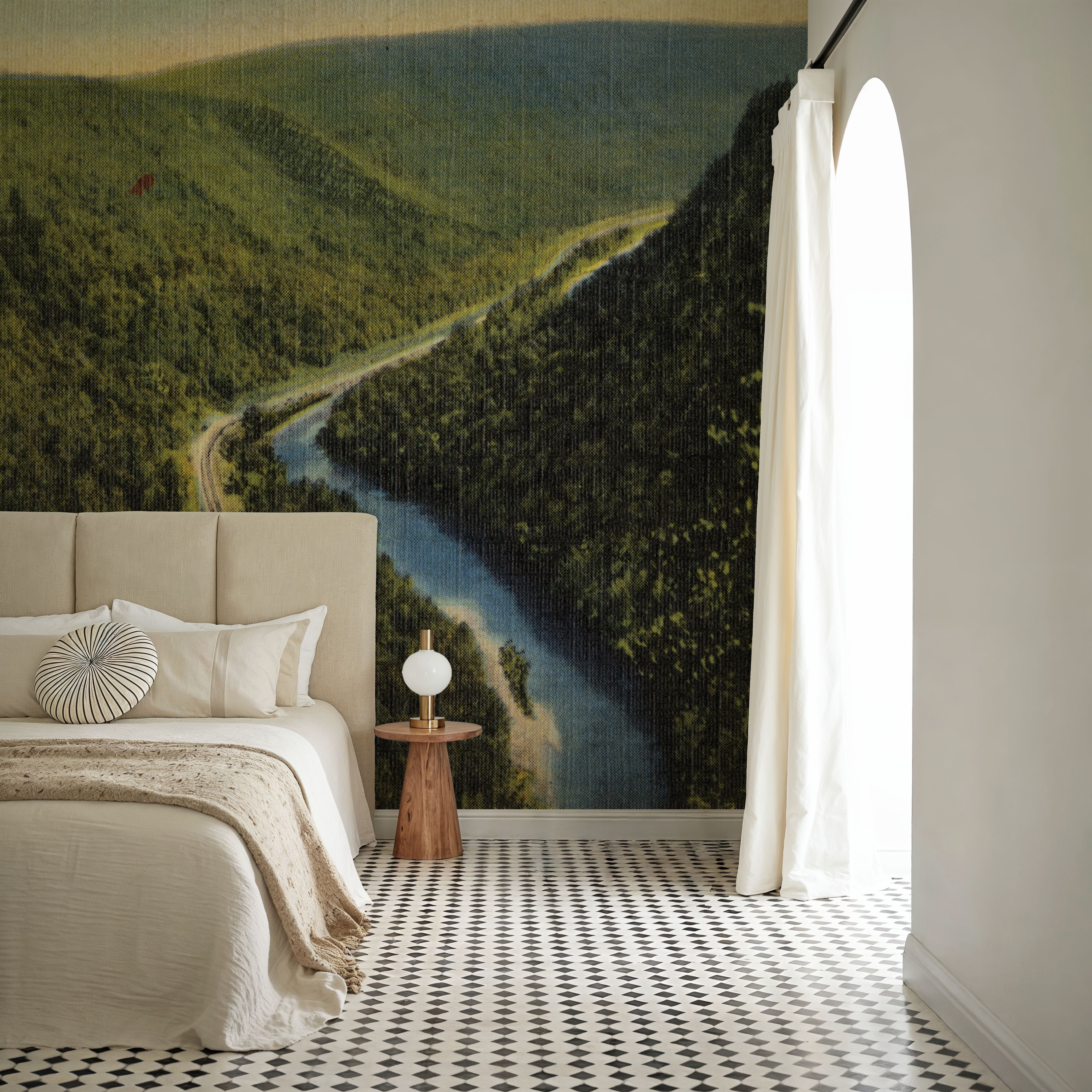 Switchback Canyon - Screenprint Postcard