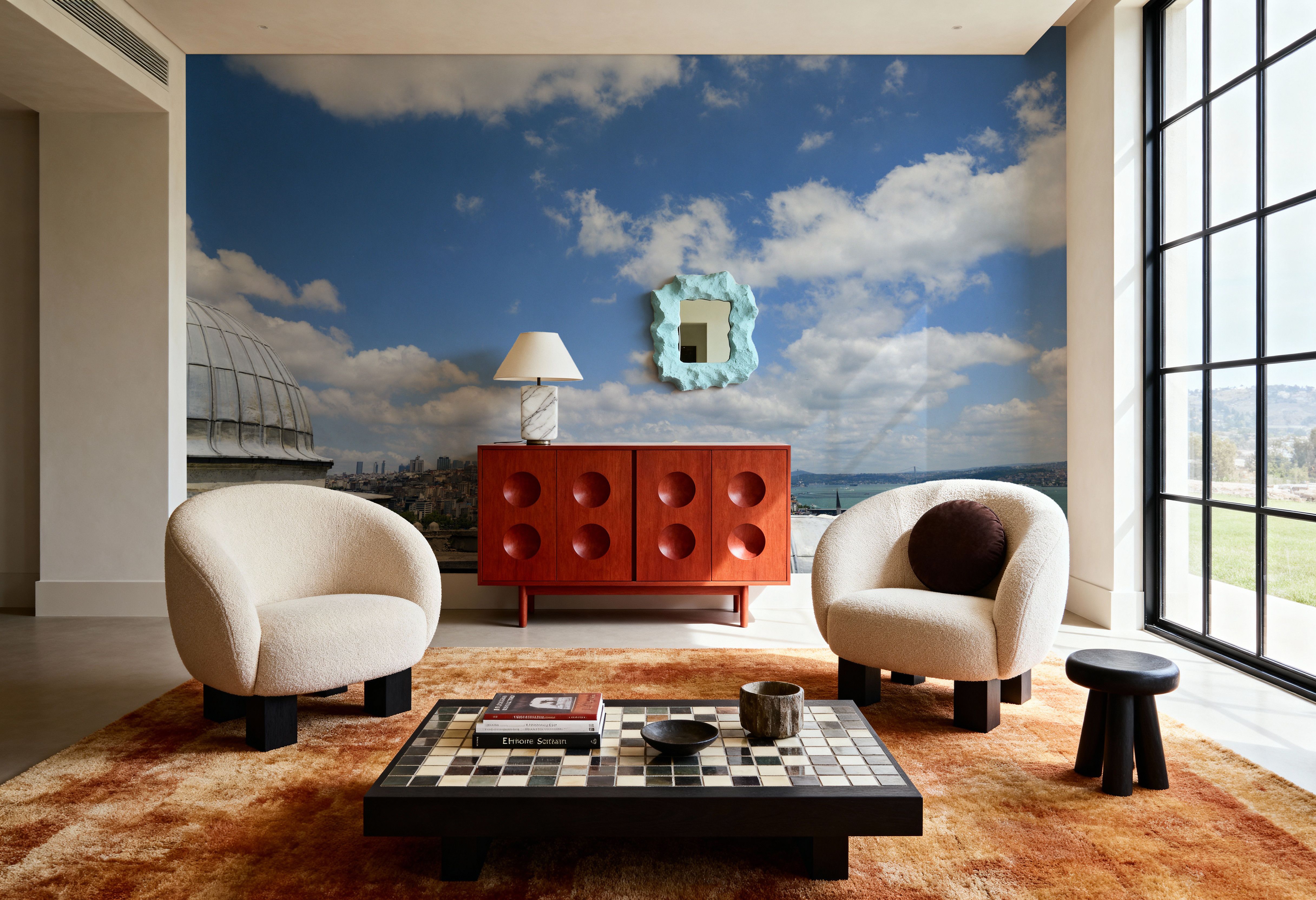 Historic Domes Panorama, Wallpaper