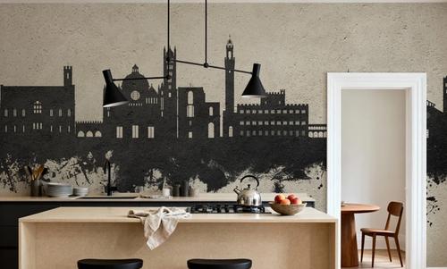 Siena Italy Skyline Concrete