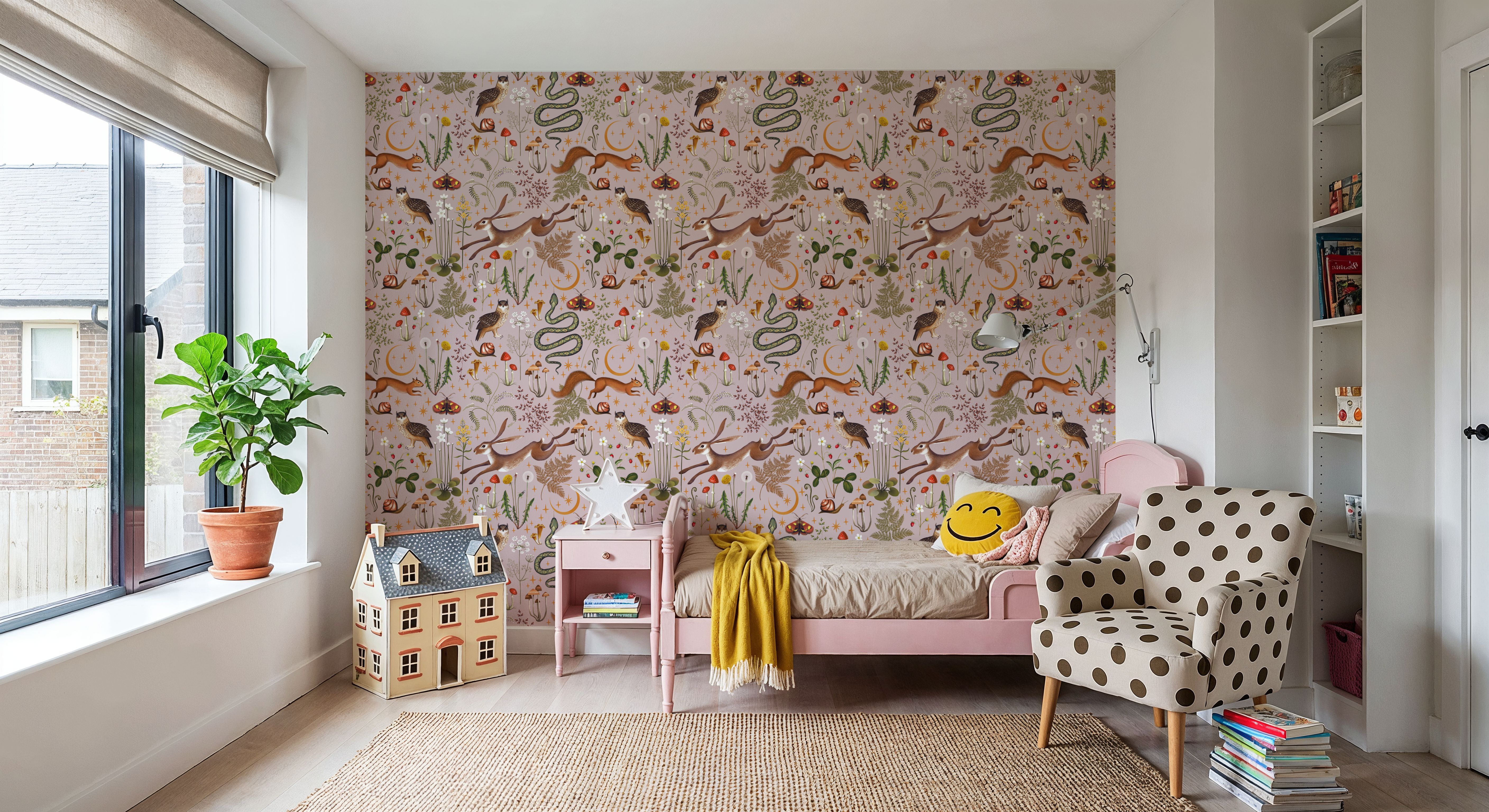 Fantasy Forest - Dusty Pink